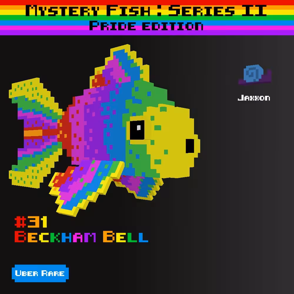 Beckham Bell :: Mystery Fish : Pride Edition #31