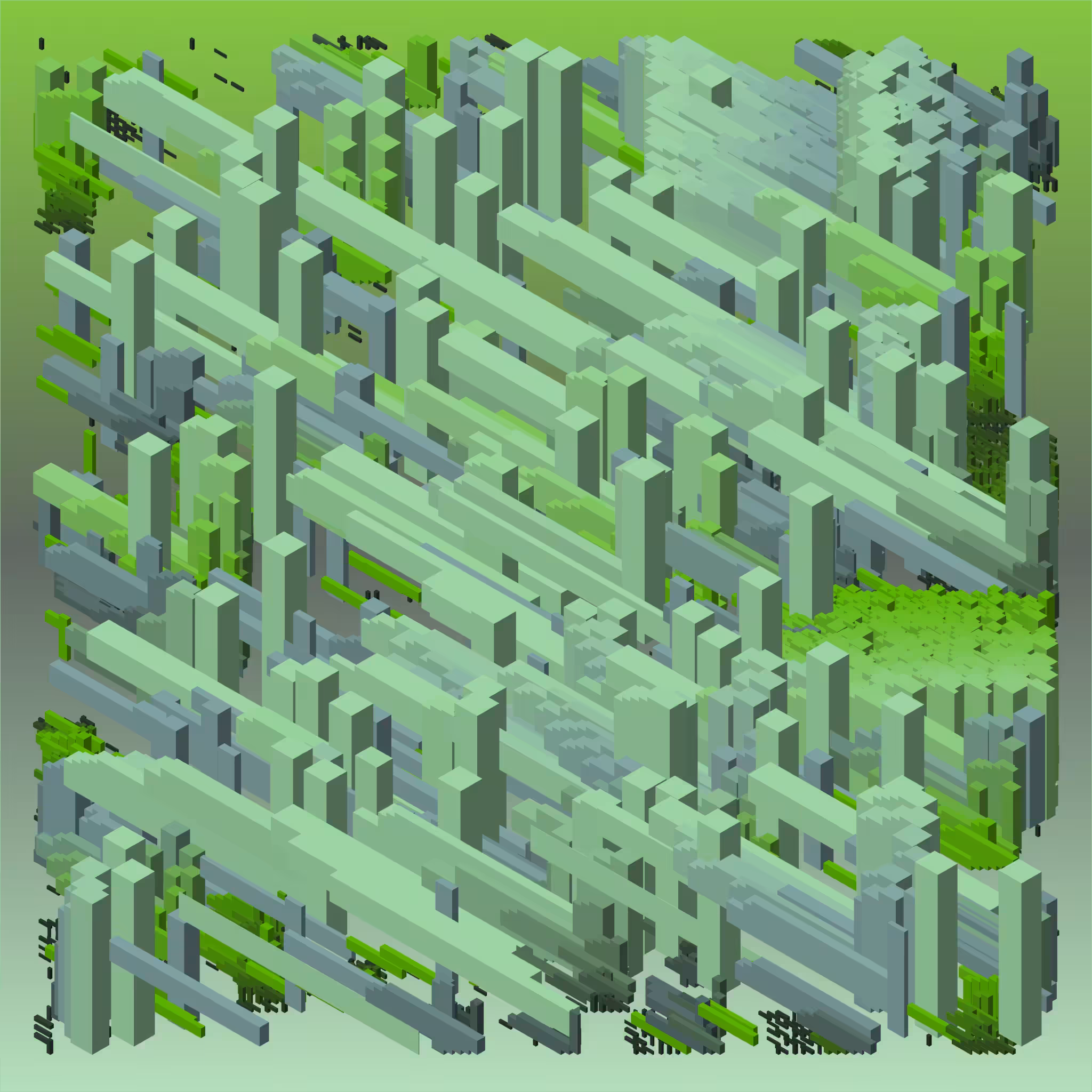 Lime Brass Hyacinth #286