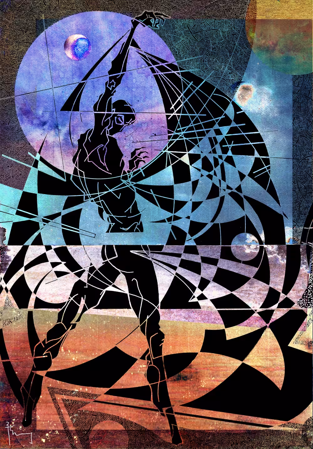 Icarus, the challenge. Color