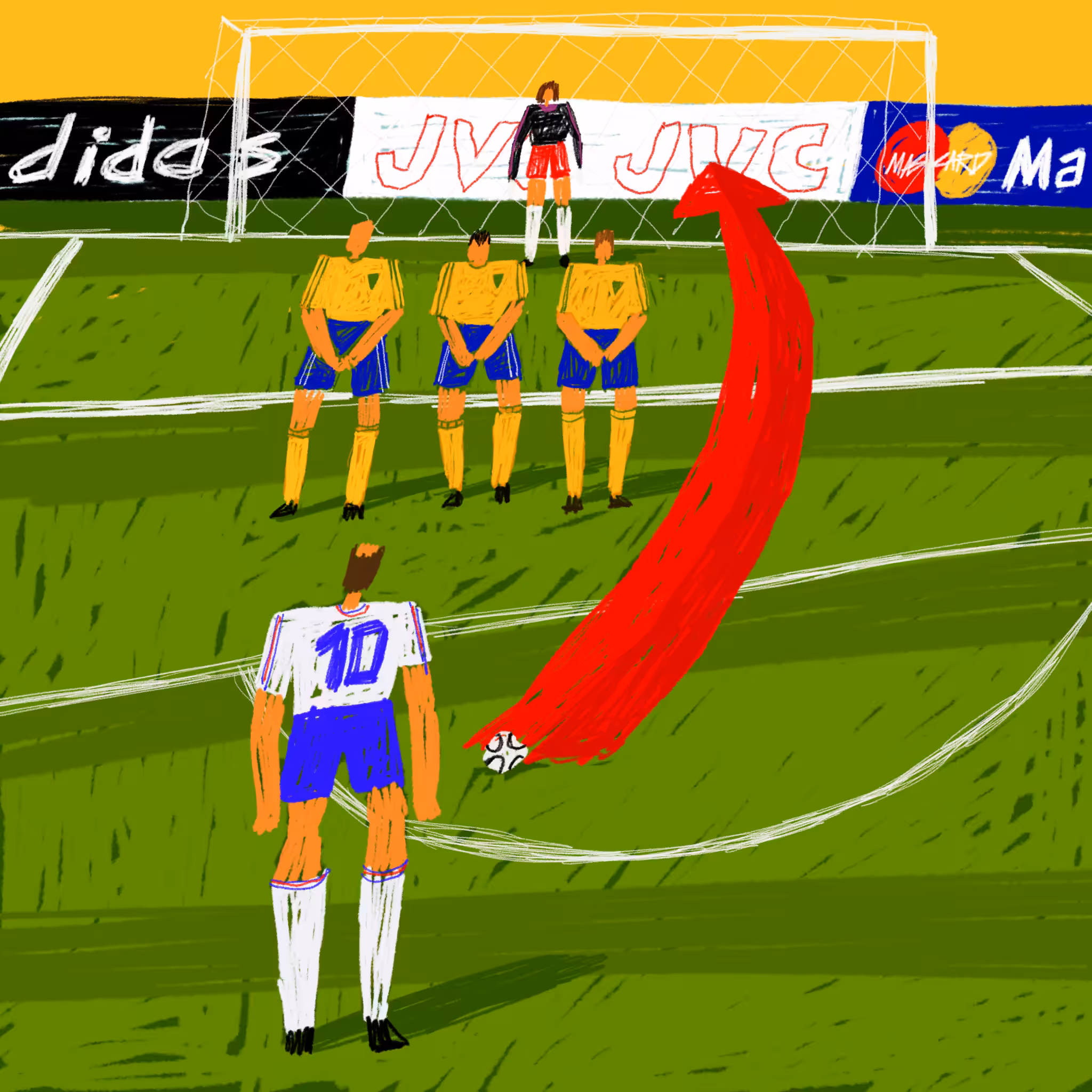 Fifa99 freekick