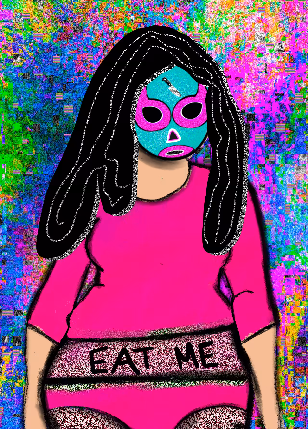 NFT luchadora #16