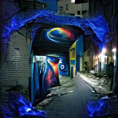 Magic Alley Art Portal