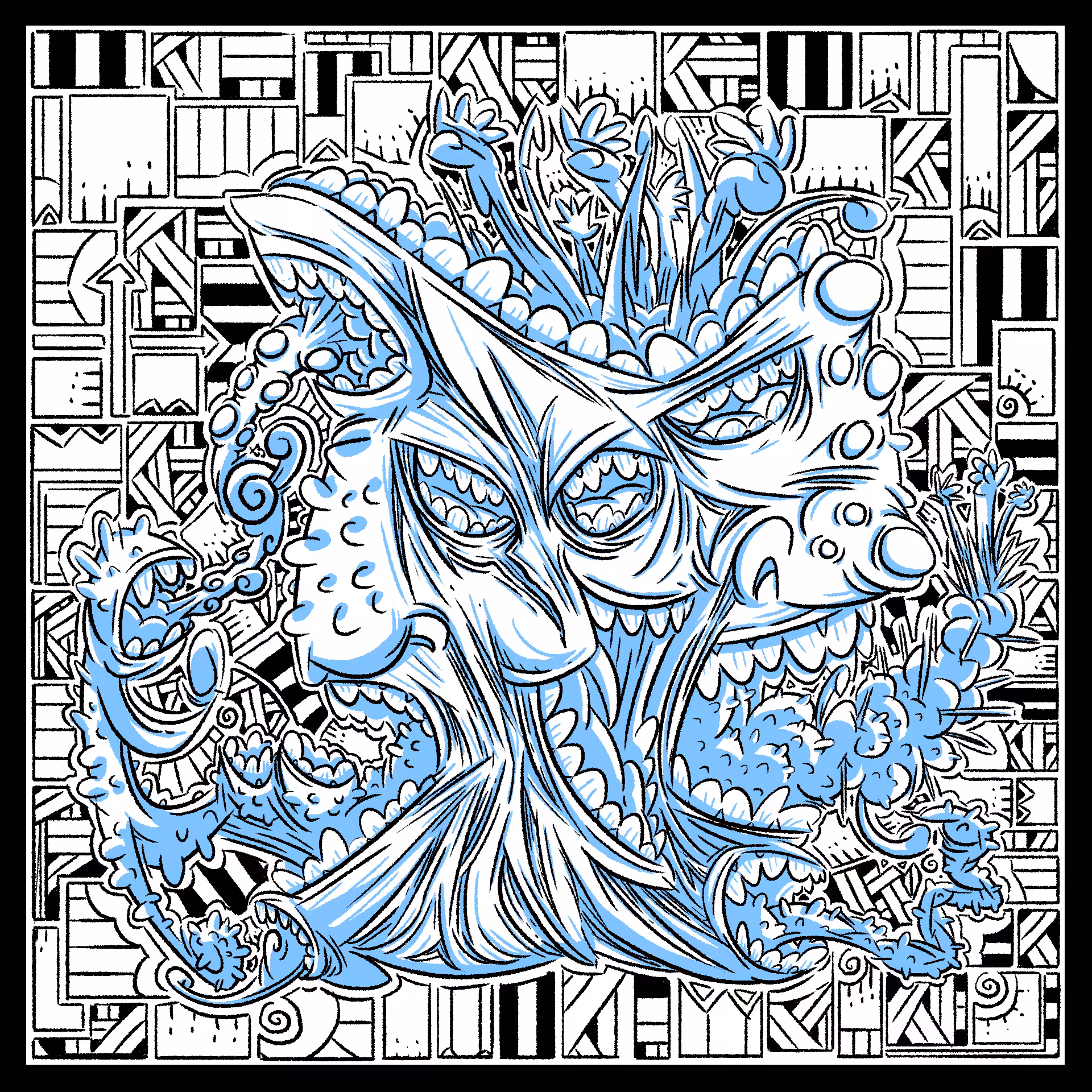 Creature 029 Lineart