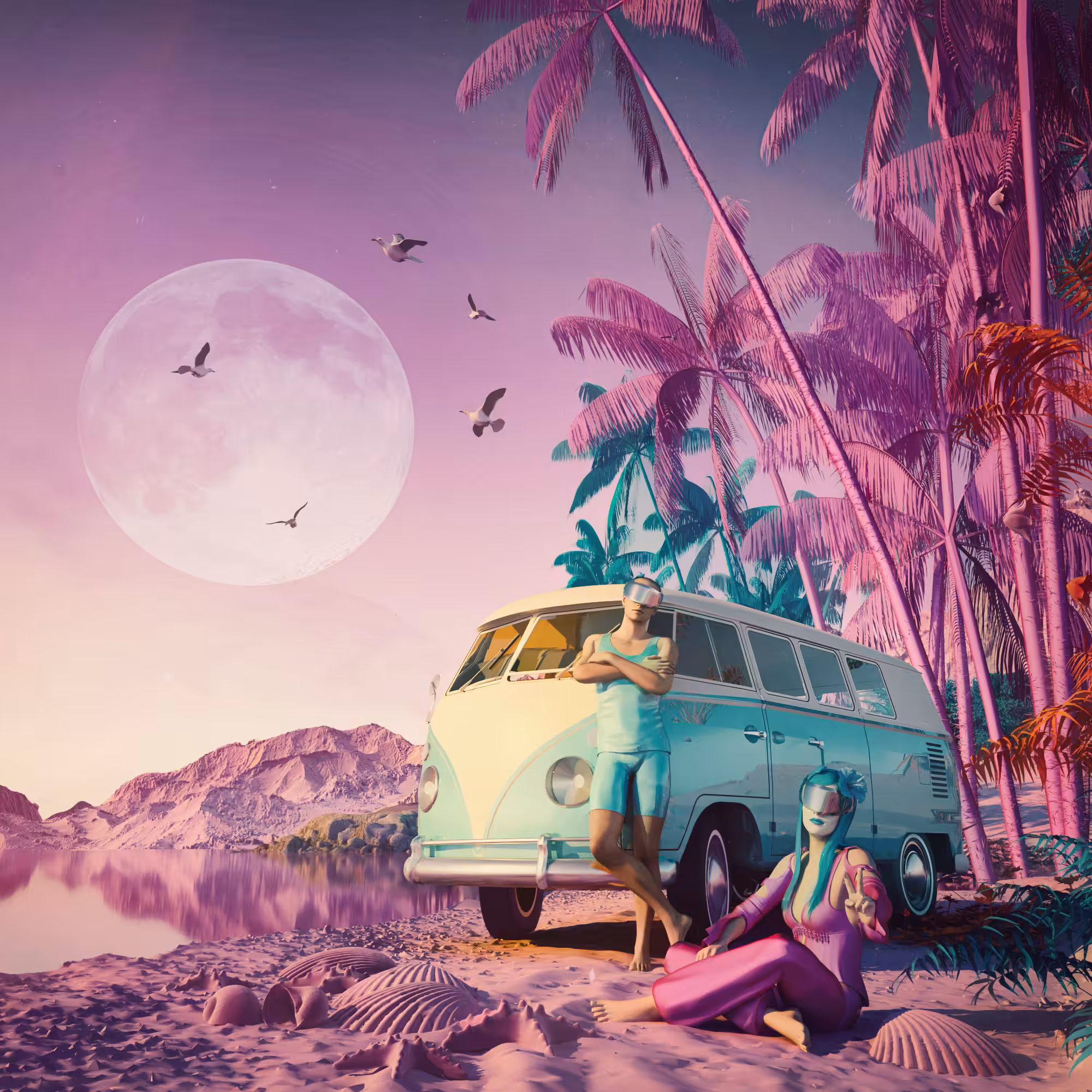 VR shores