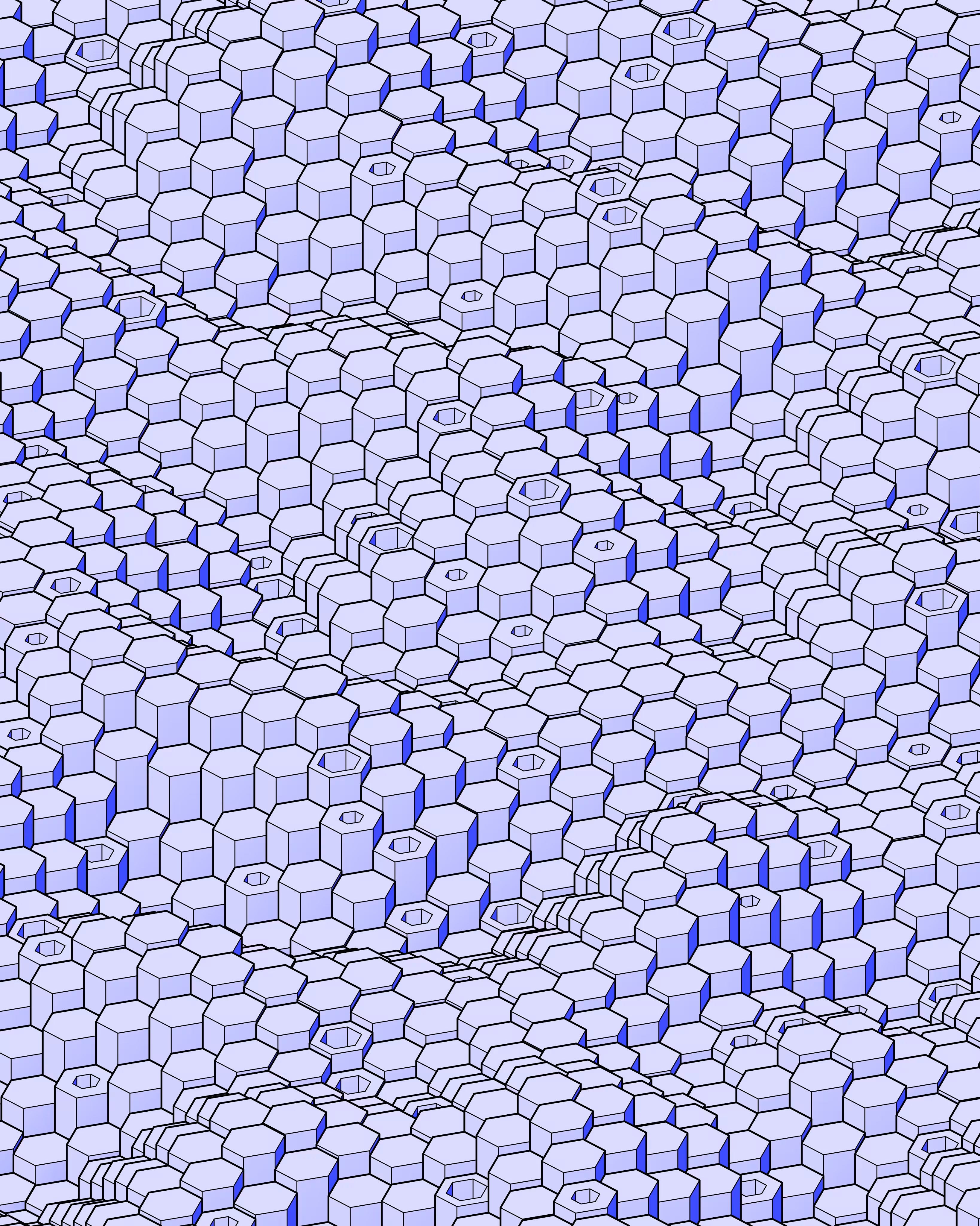Hexagones Landscape #209