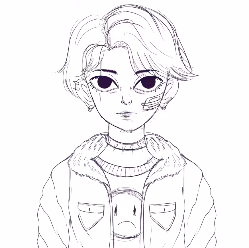 Cry Baby Sketch #8