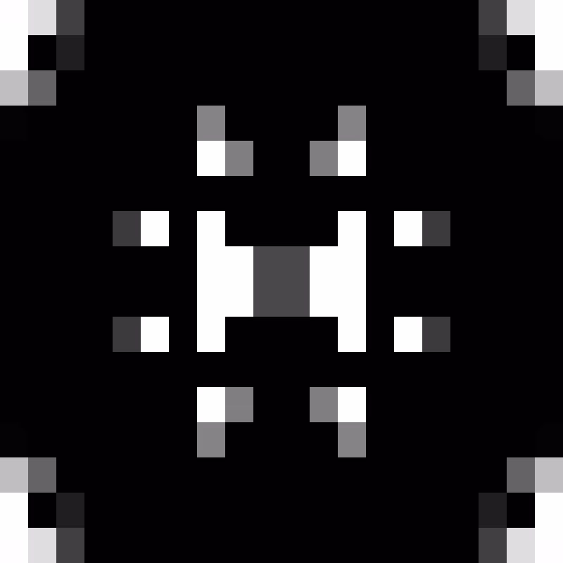 QR Glyphs Invaders #32