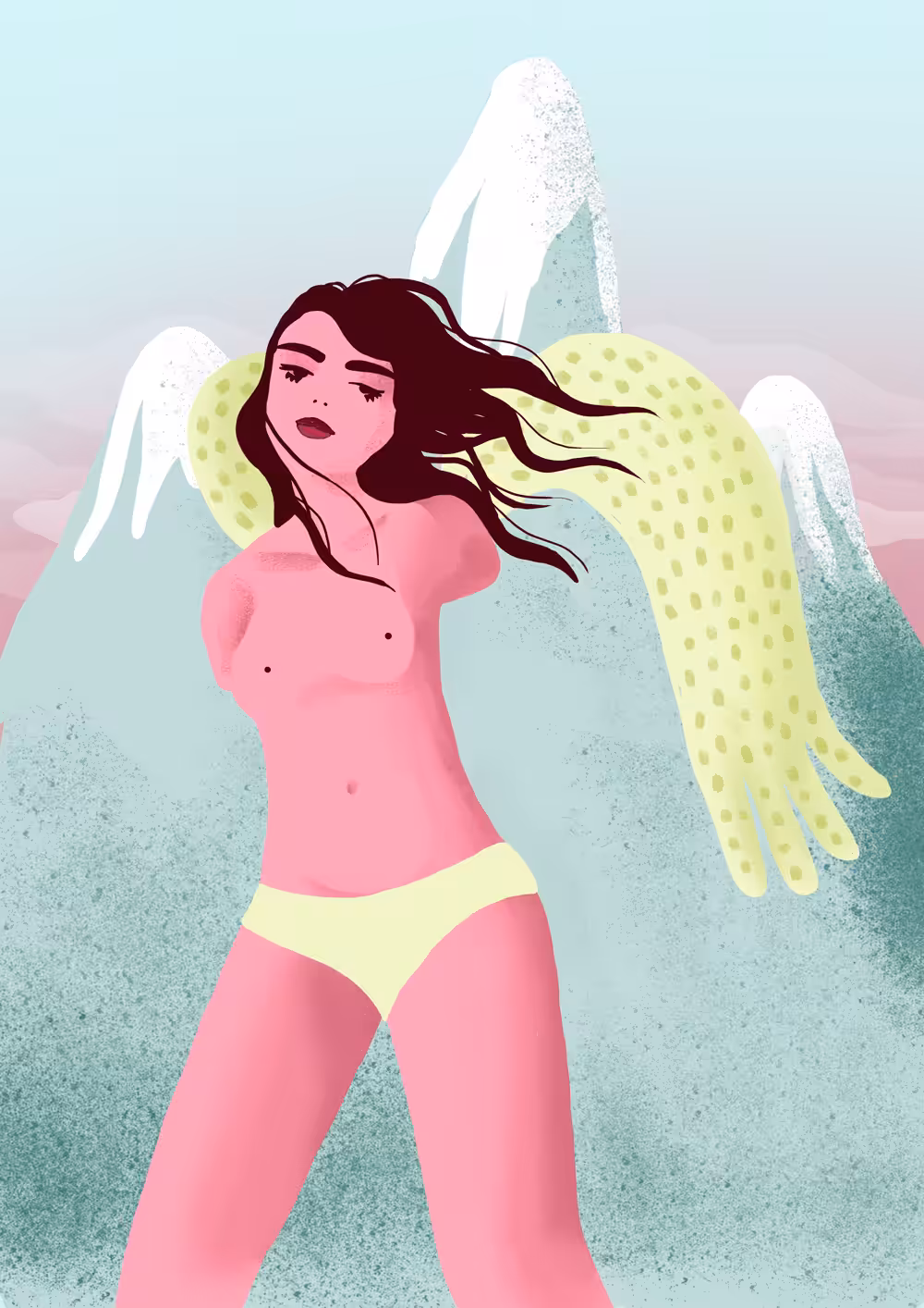 Angel on the Mountain