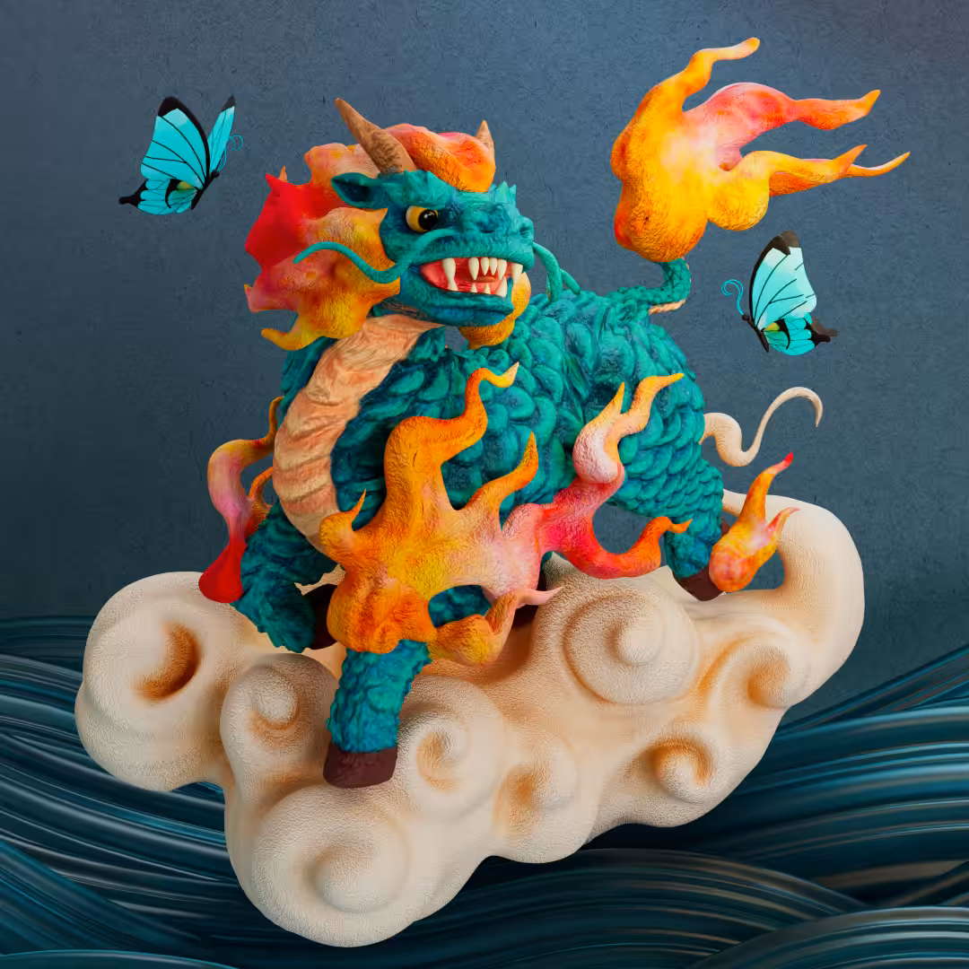 Horimon 006 麒麟;QILIN