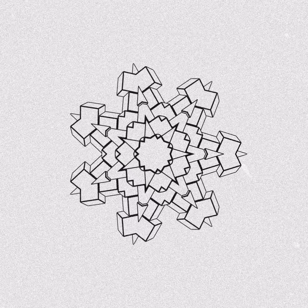 Monochrome Kaleido #331