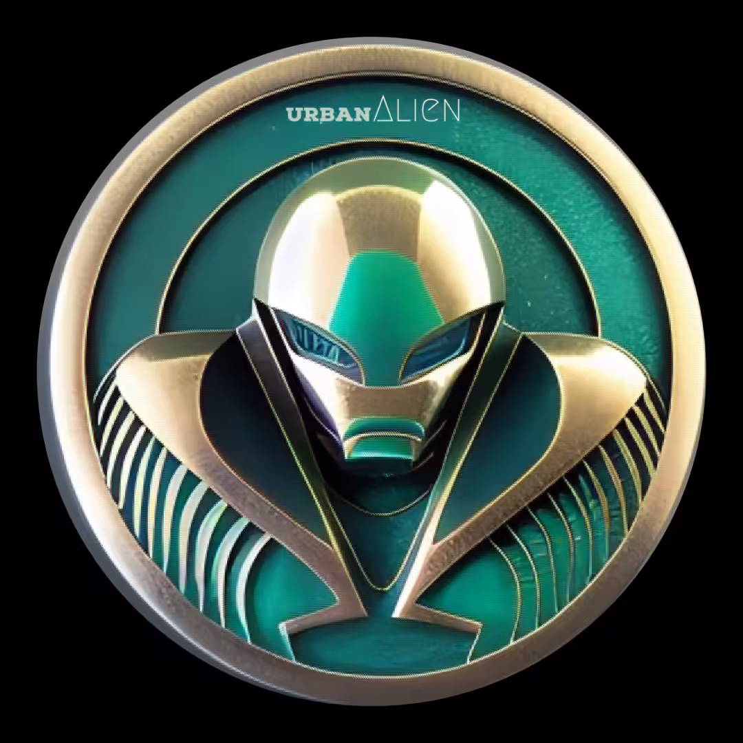 Urban Alien Medallion 
