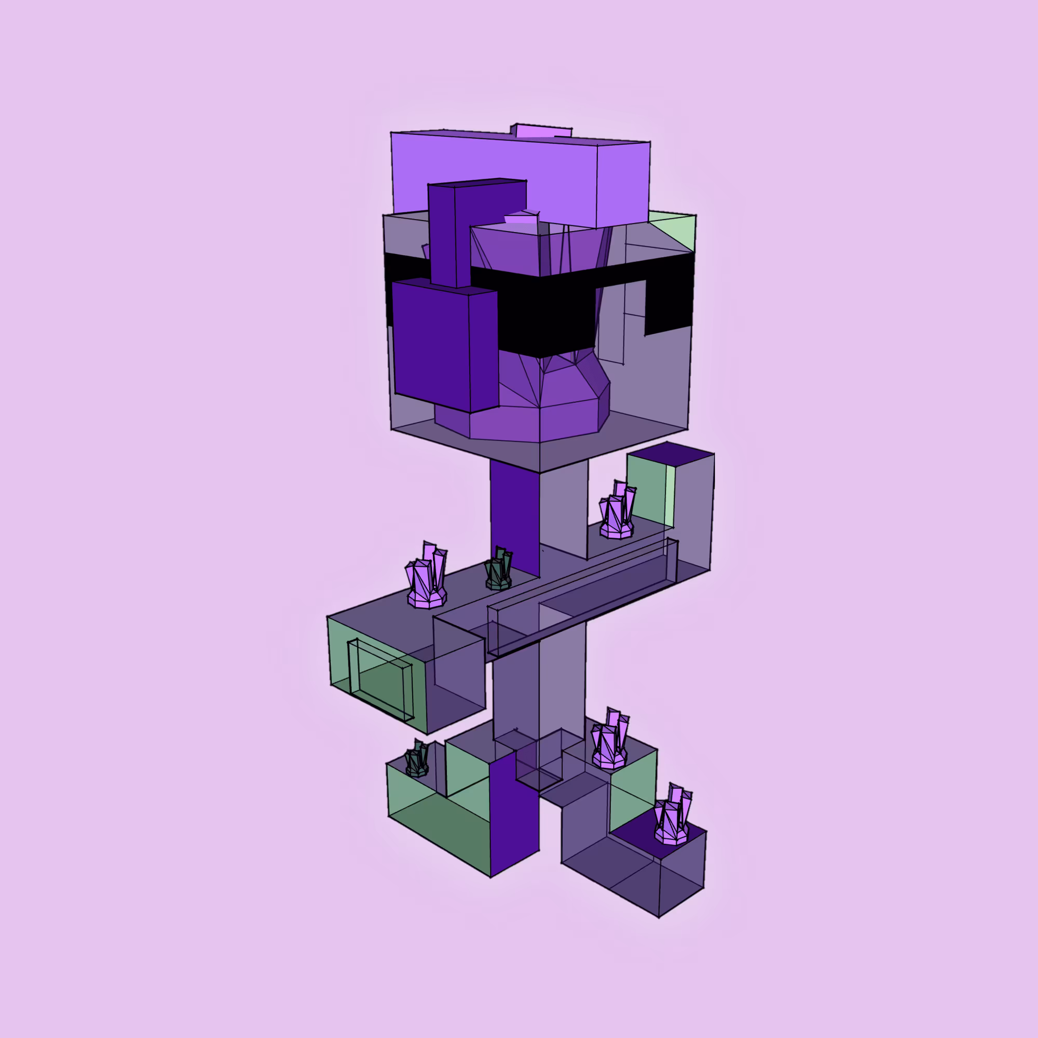 BrickBeads #4009 - MutantGem