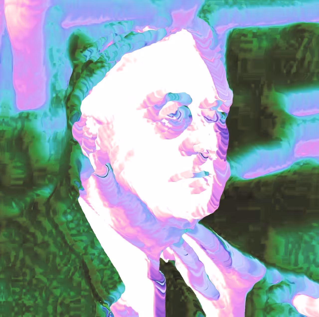 Glitched Potus 33 - Franklin D. Roosevelt