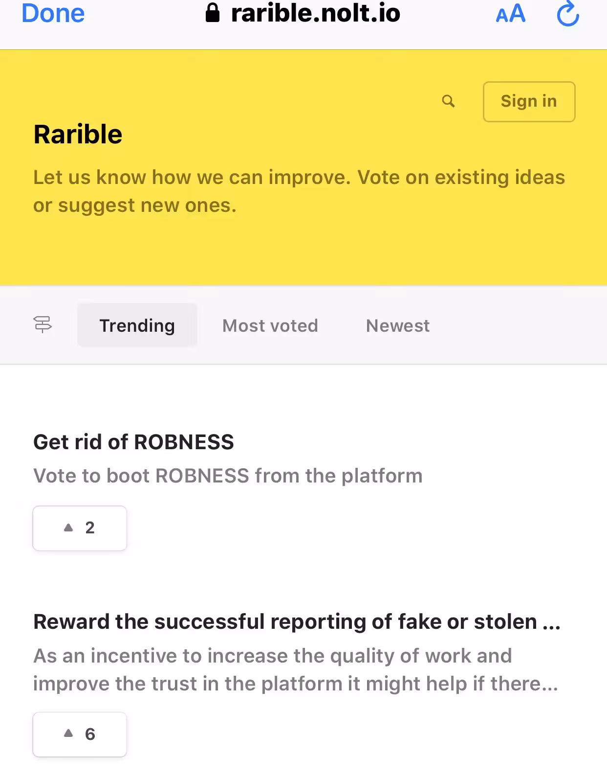 VOTE ROBNESS OUT! $RARIGANG HATERZ GON' HATE
