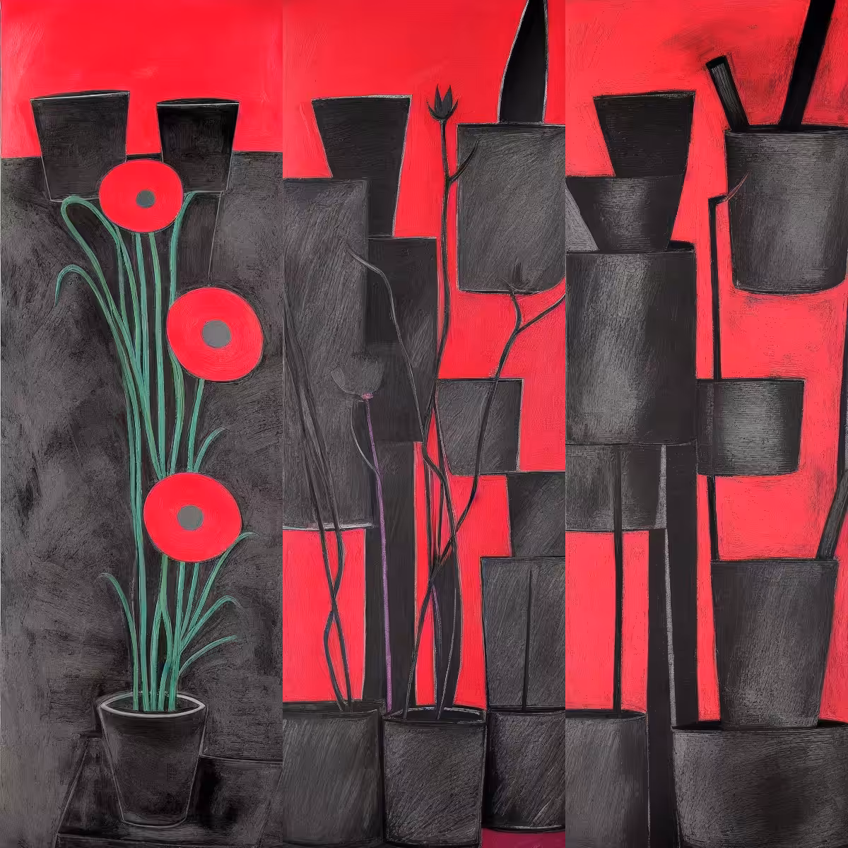 Cubism Flowers #2