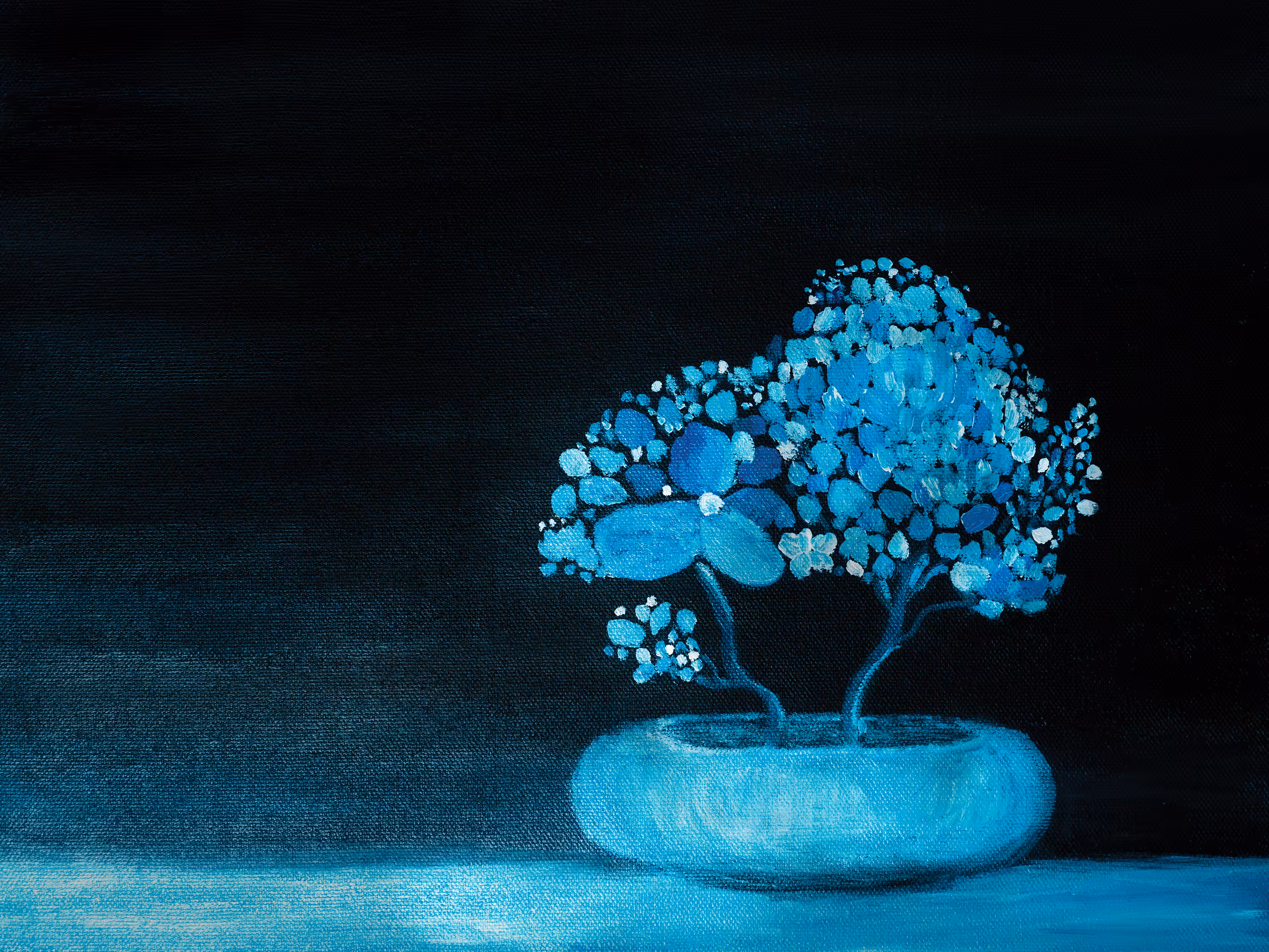 Blue Still life