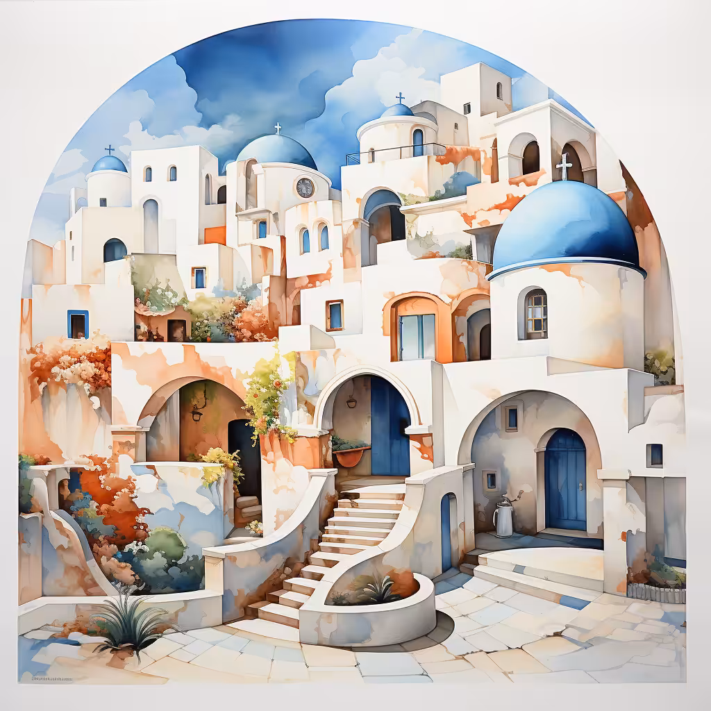 White Village #205