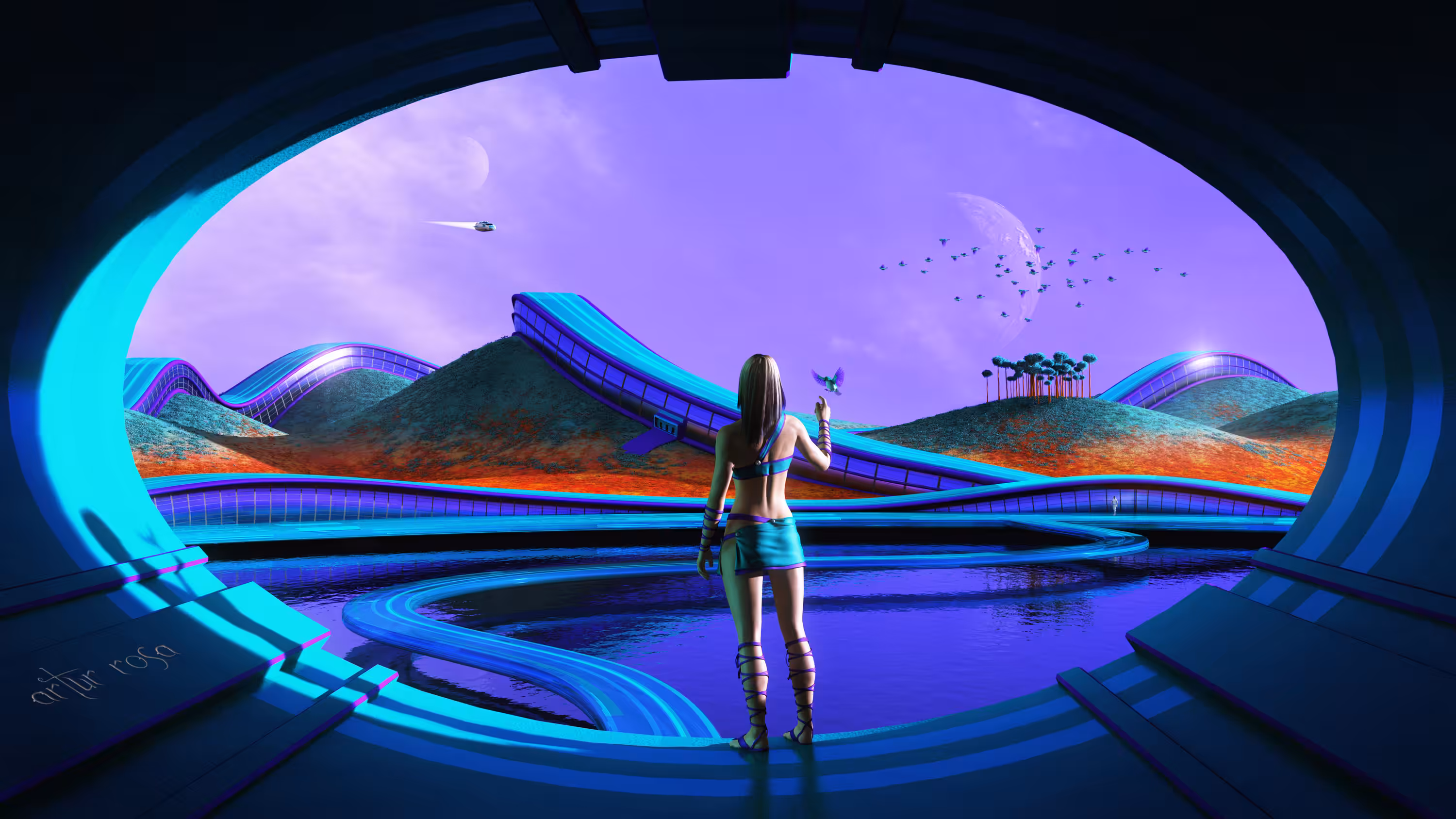 The Rolling Hills of the Third Moon