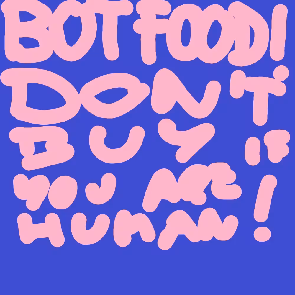 BOT FOOD - DON'T BUY