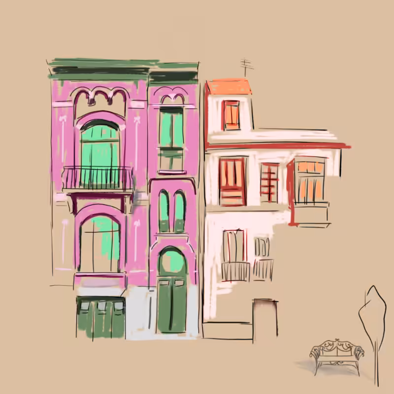 Architectural sketches #79