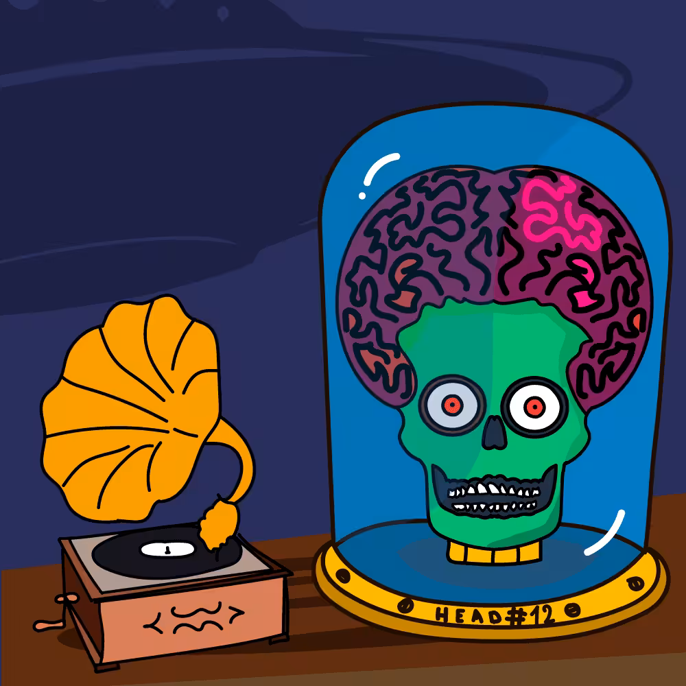 HashHead #12 Crypto Mars