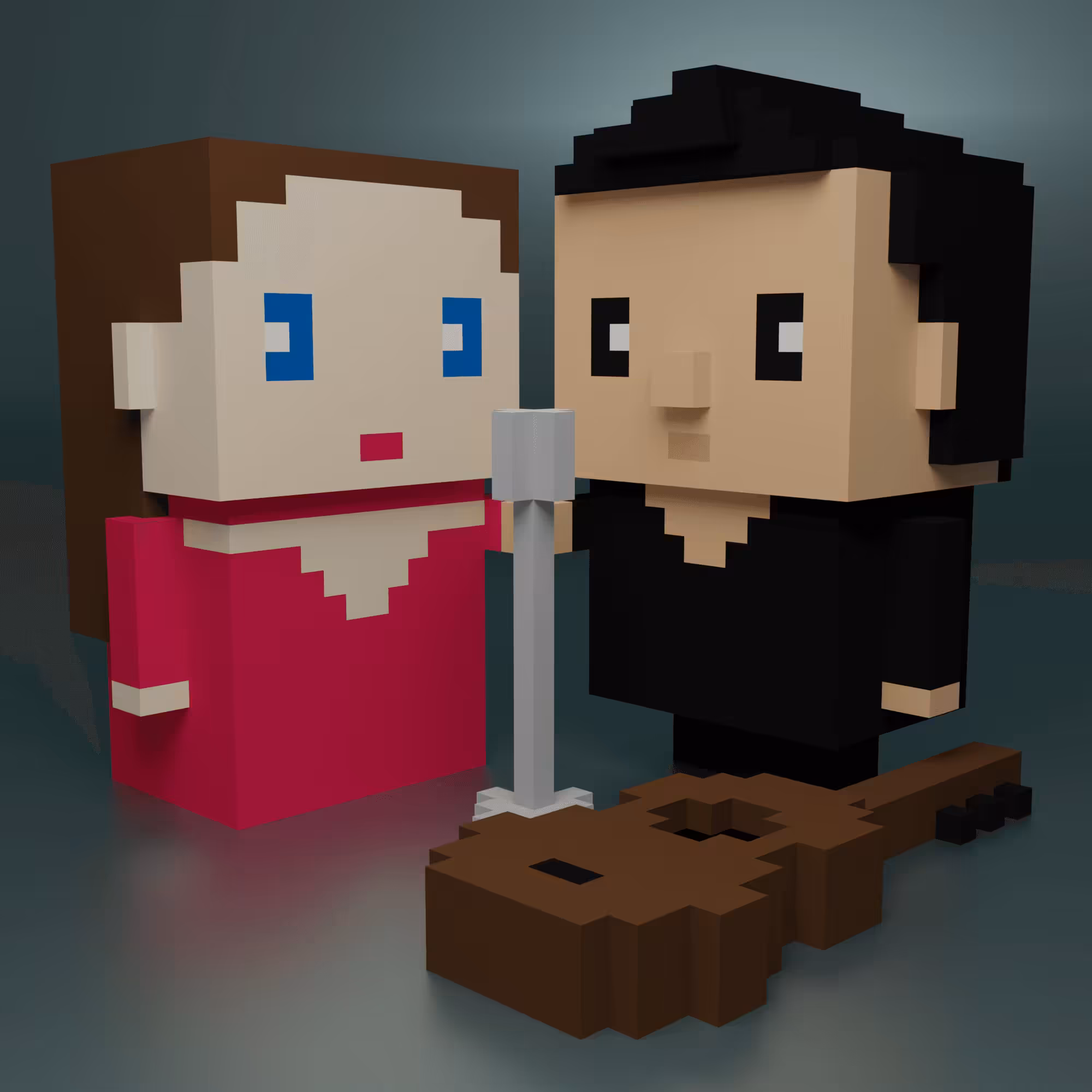 Cubie Love Johnny Cash and June Carter
