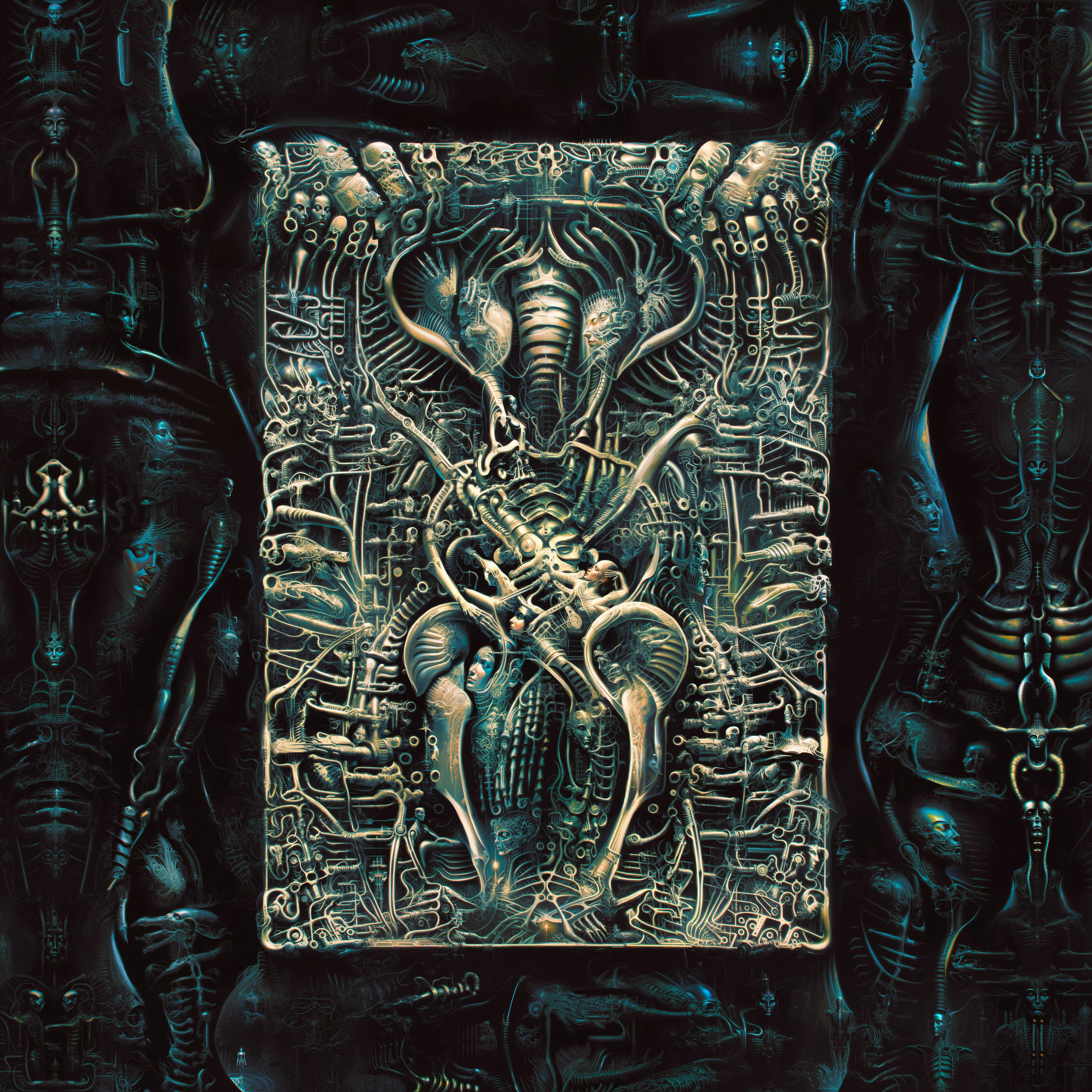  GigerAIsm : Evolution: Posteriori #2 : Machina Viscera