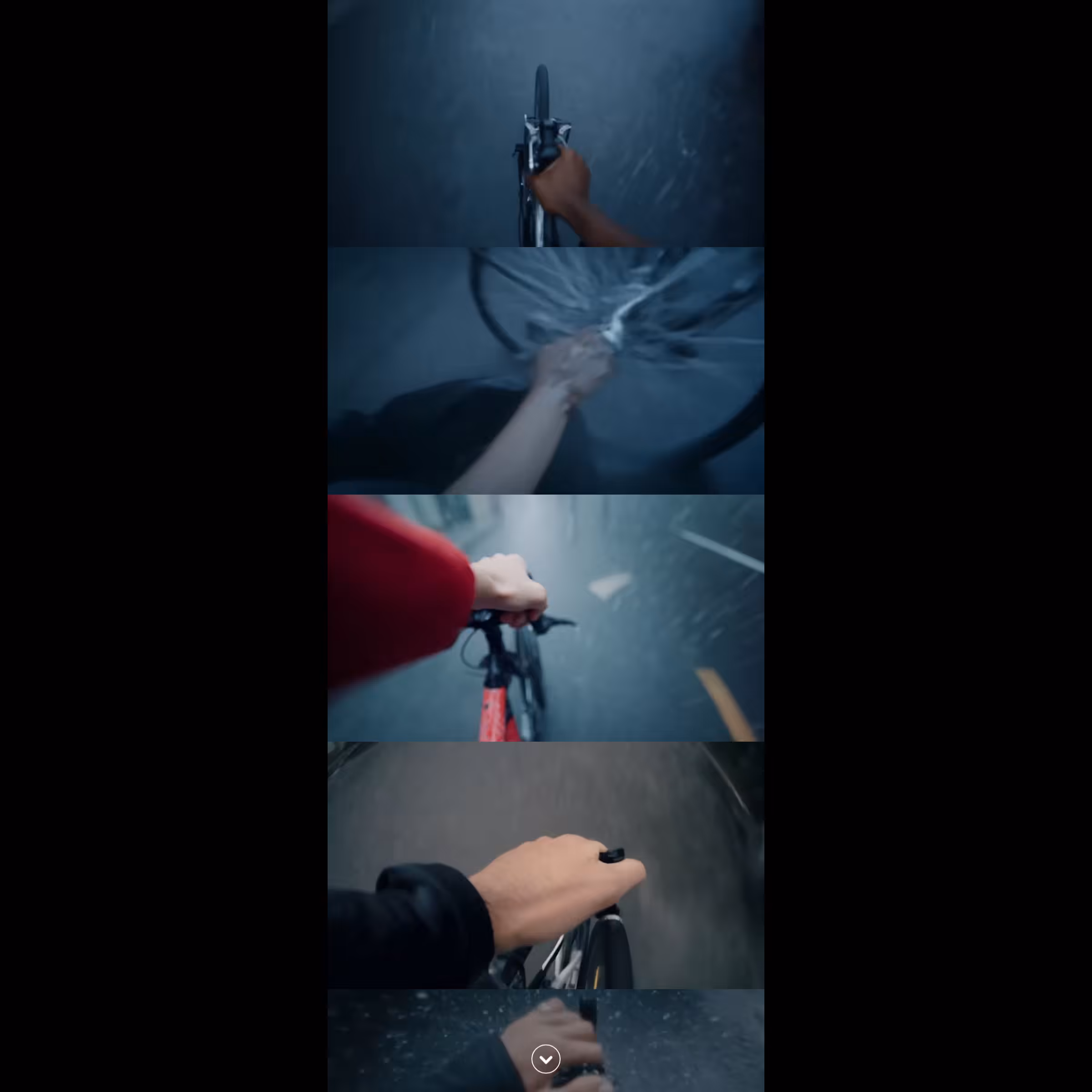 Trying To Stop a Bike