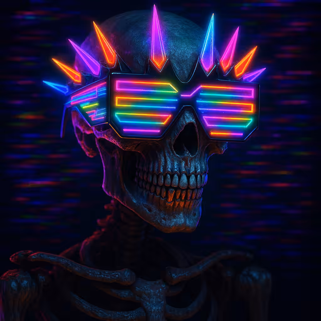 Techno Skull #04