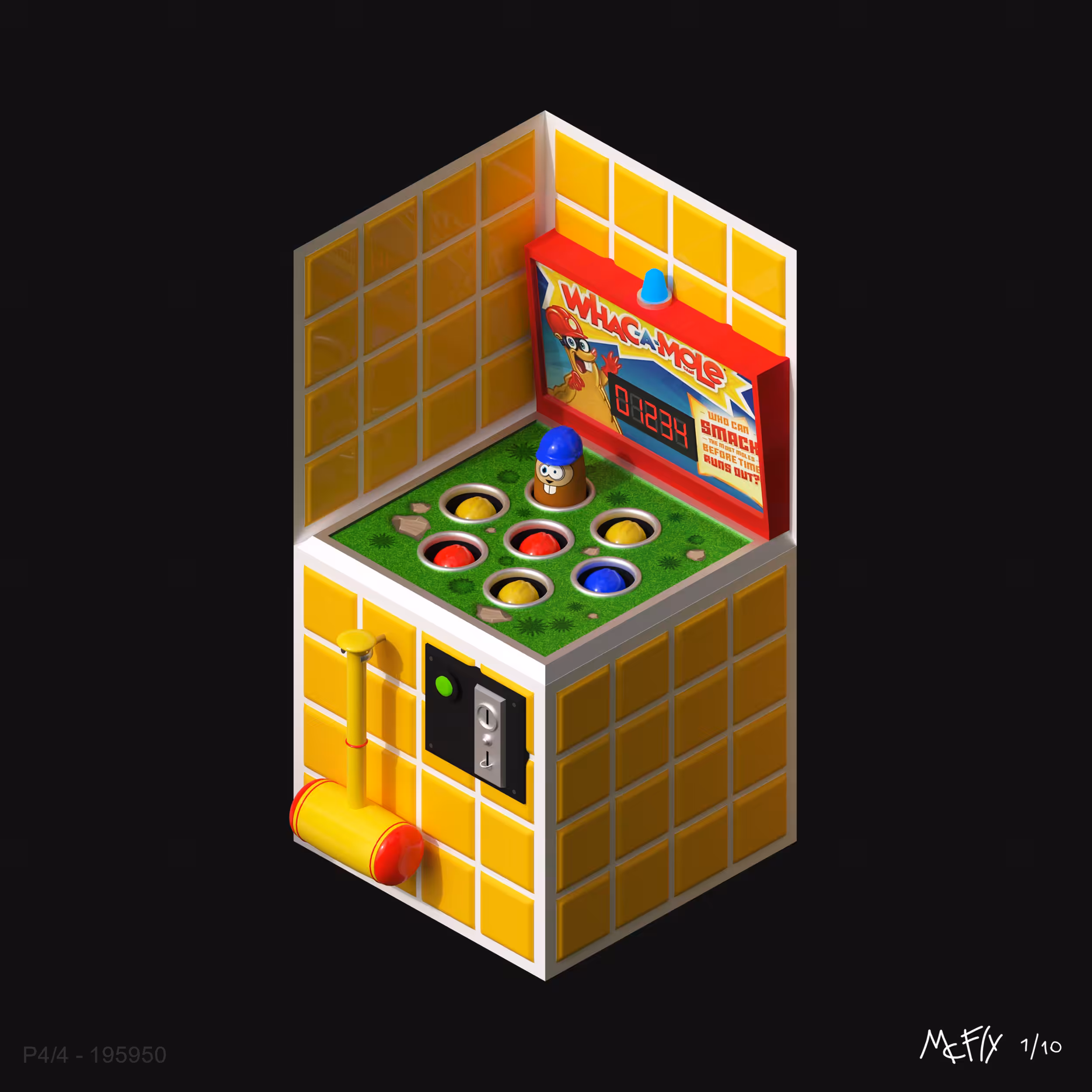 Pyramid 004/4 - Whac-A-Mole