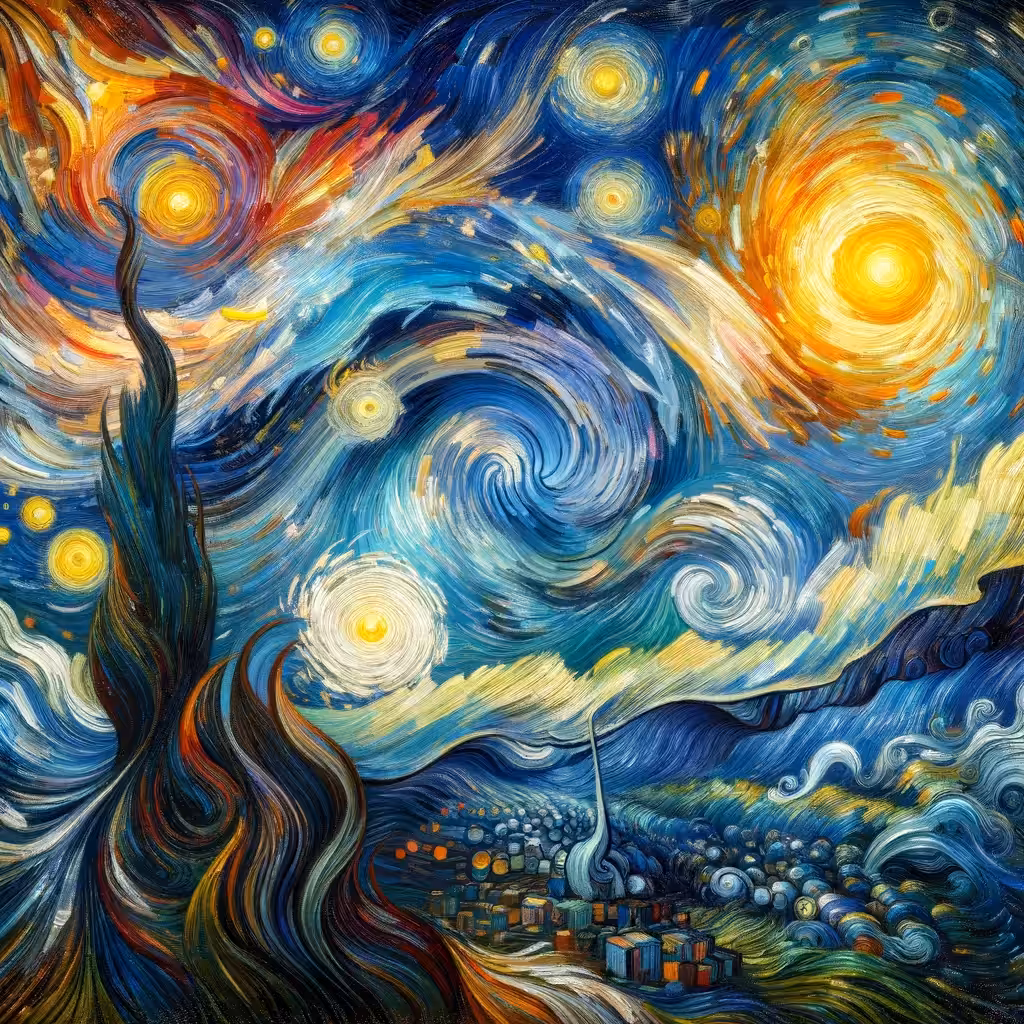 Van Gogh Visions: Cosmic Dance