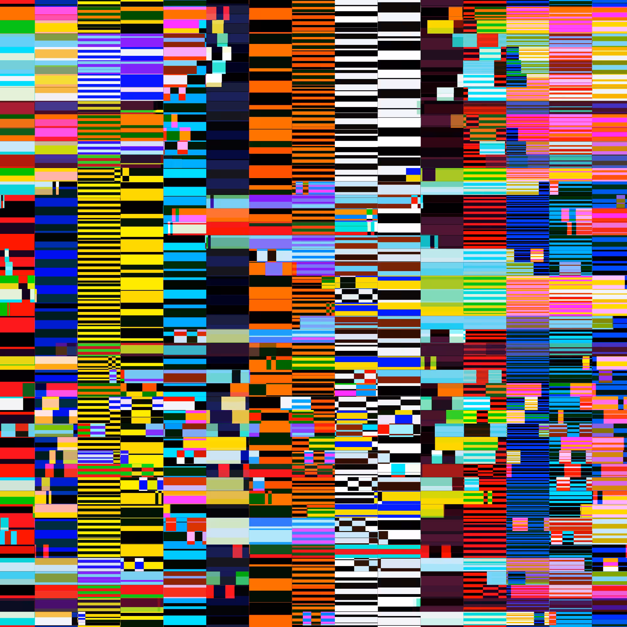 Glitchometry Stripes #116