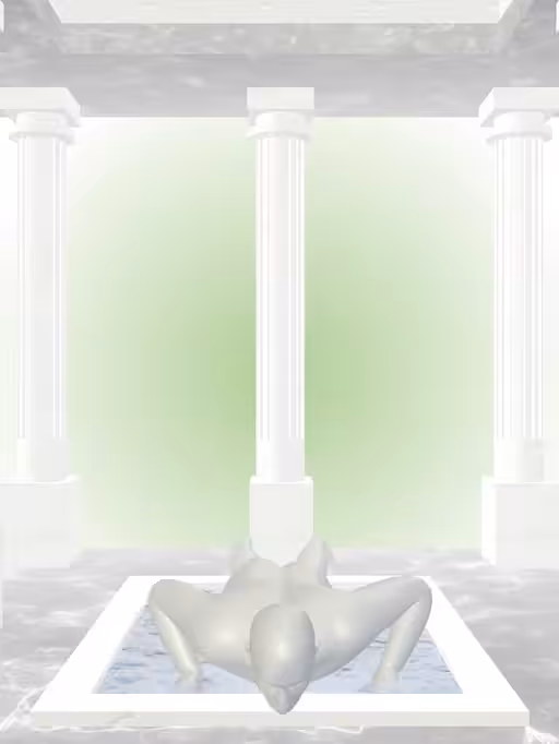 HeavenComputer: The Athletic Mossy Champagne Man #7504