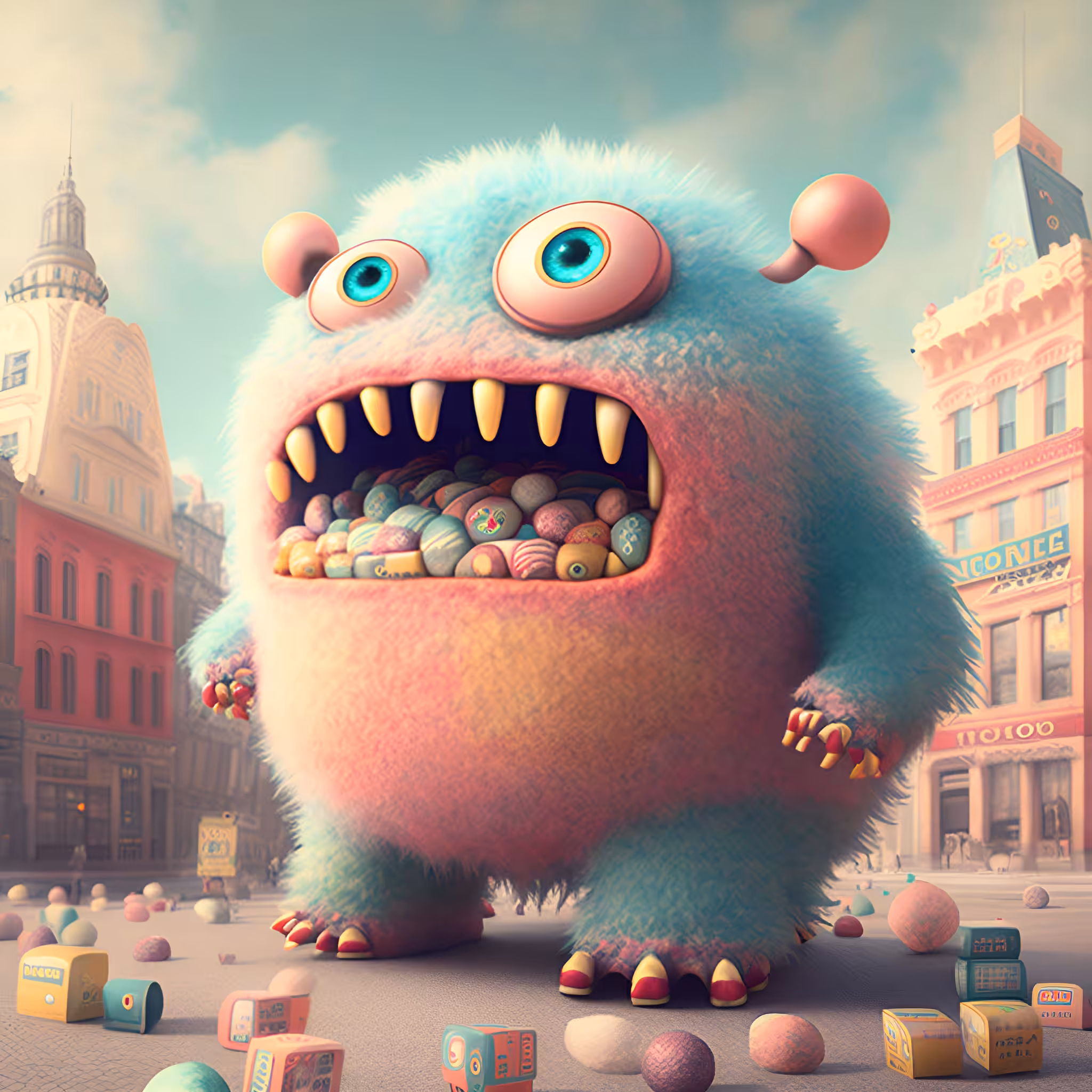 Funny Monsters #86