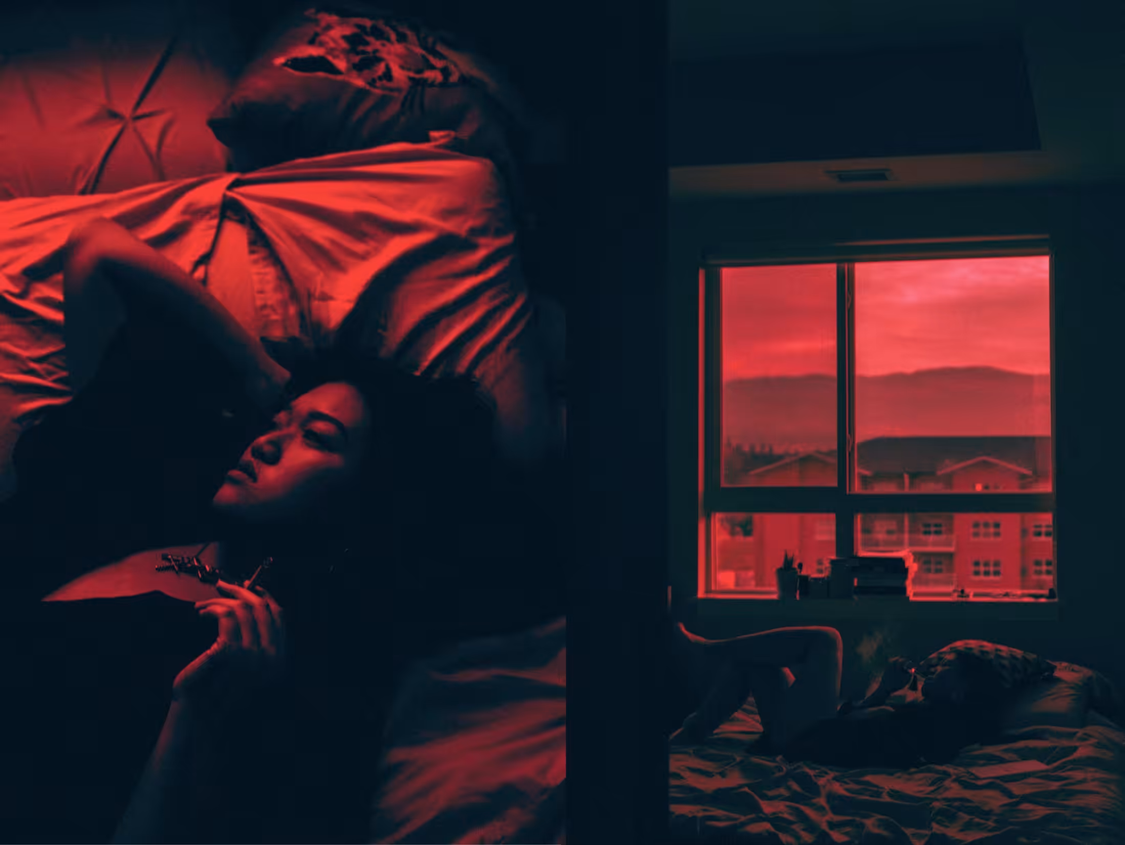 I always think of you when you're not around.