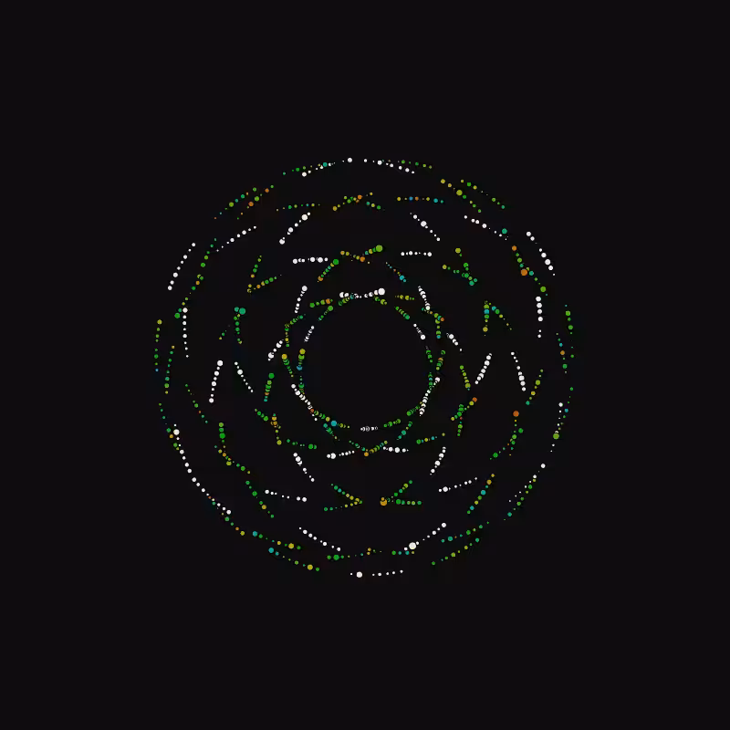 rotating particles #55