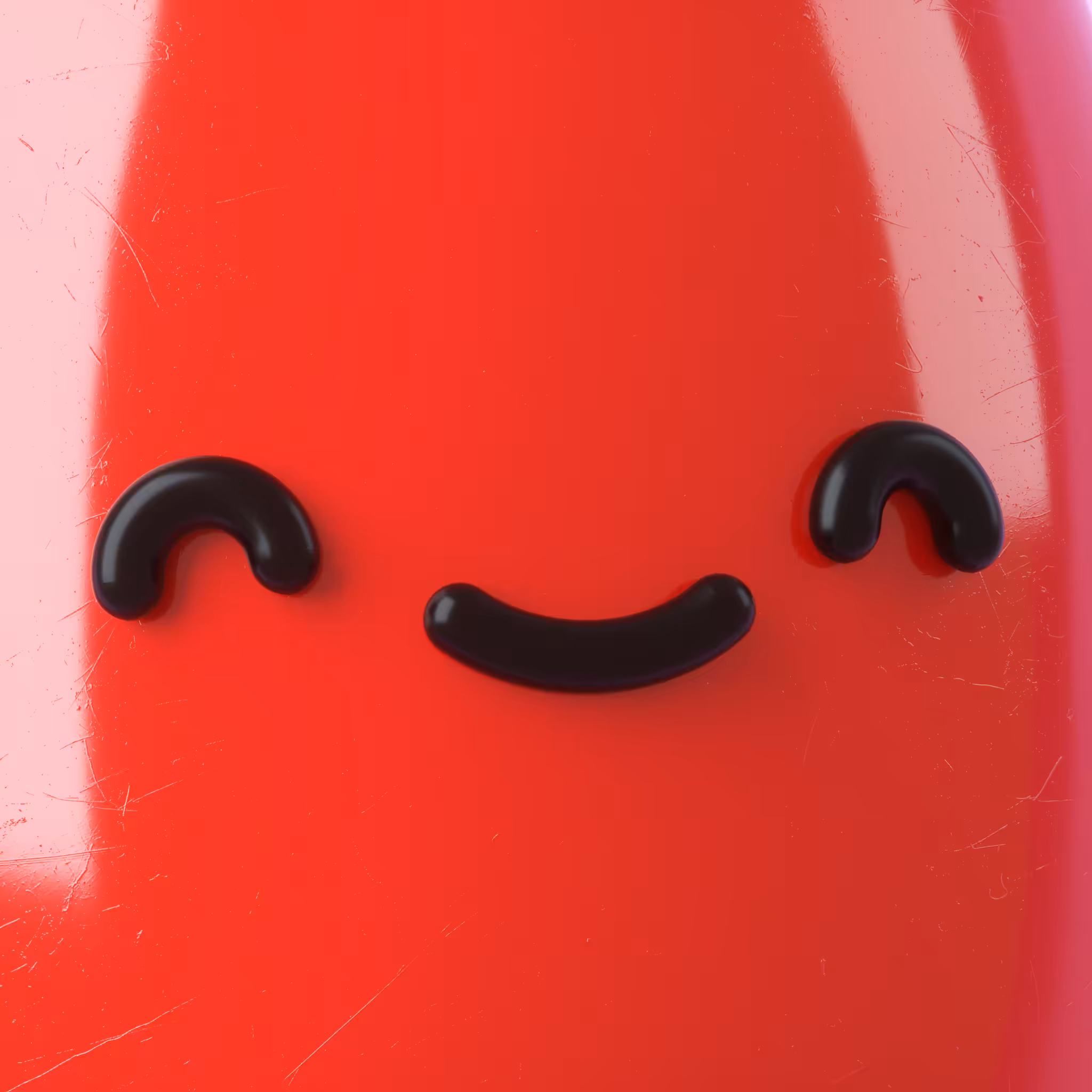 All Time Vibes: Plastic Red Happy