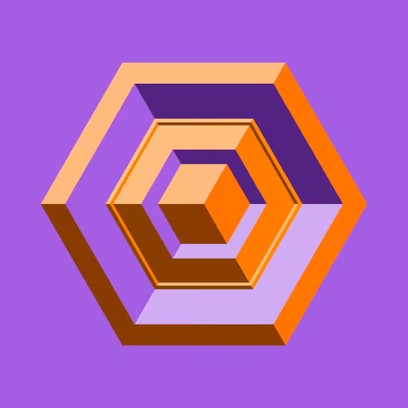 Hexagones - Art for Bots #4