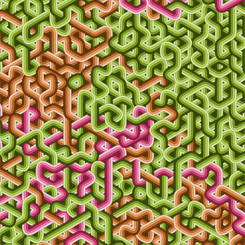 Bézier Truchet #125