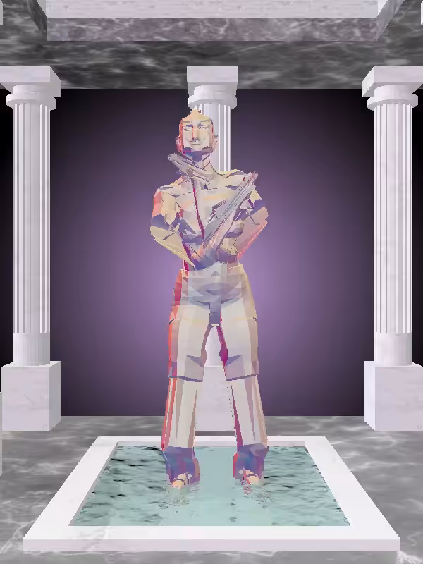 HeavenComputer: The Fragmented Cheering Multichrome Haze Woman #1080