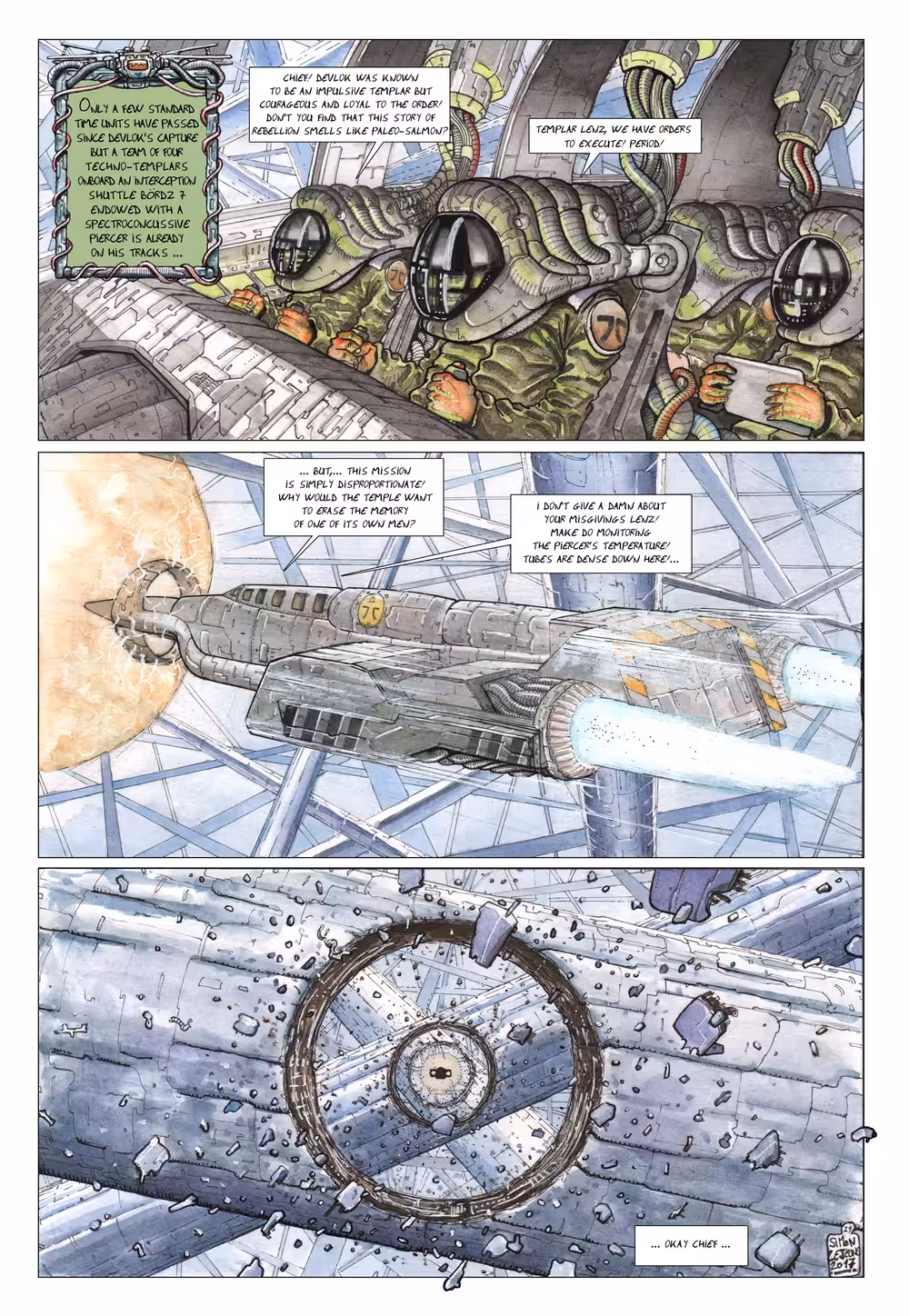 Devlok, the Techno Templar. Page 21