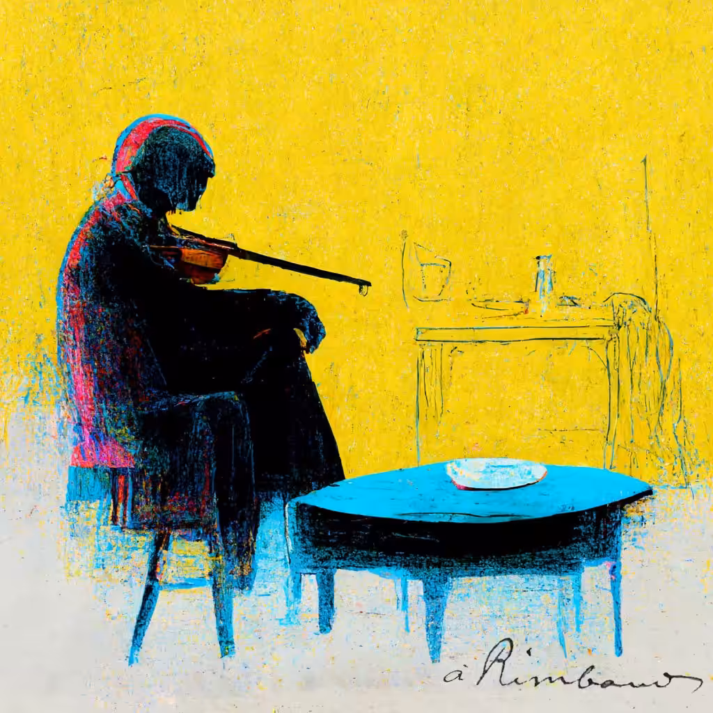 On the Blue Summer Evenings /// à Rimbaud ///