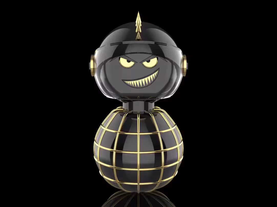 NadePunk-Gold Black