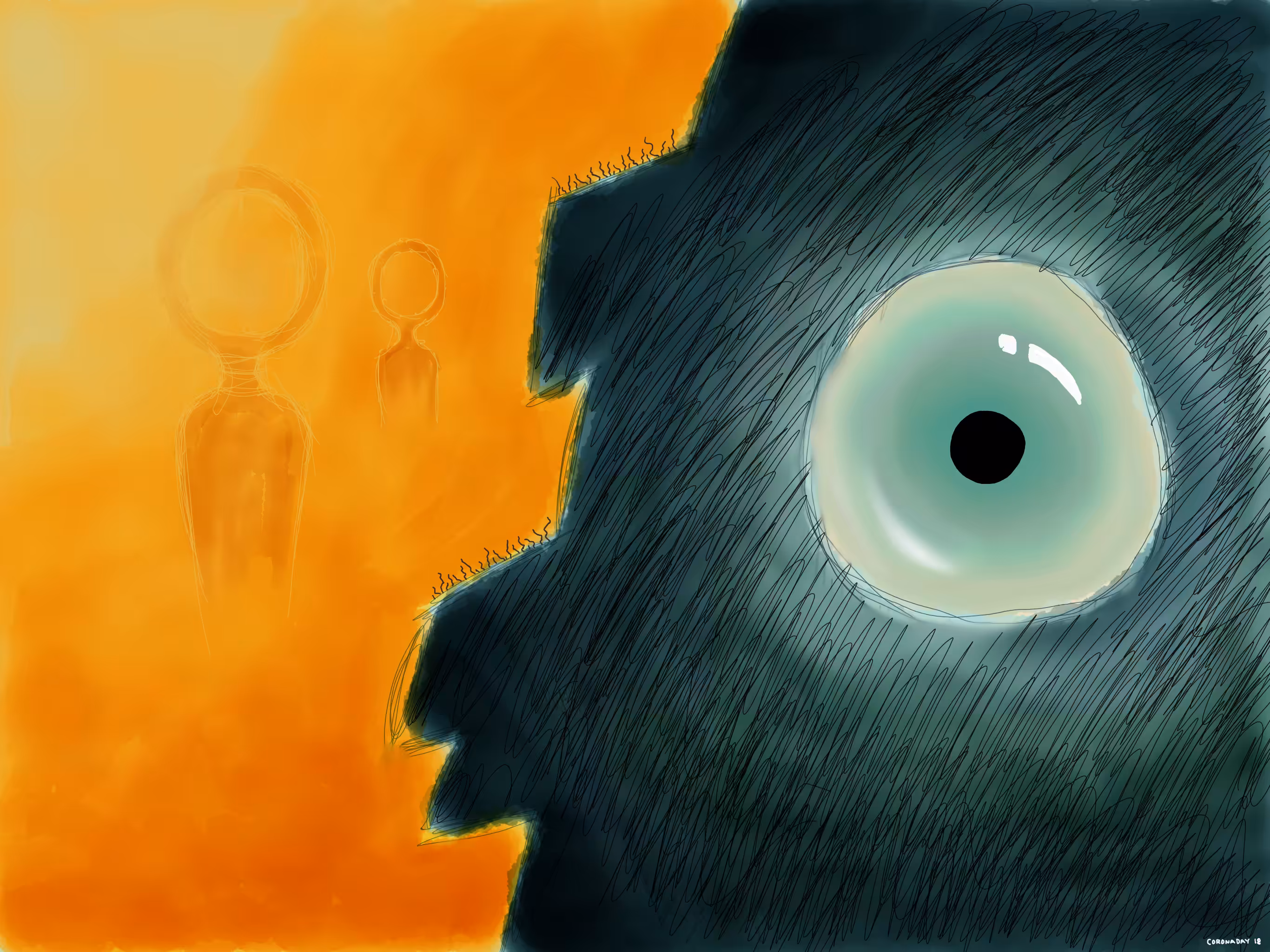 Coronaday Sketch 18