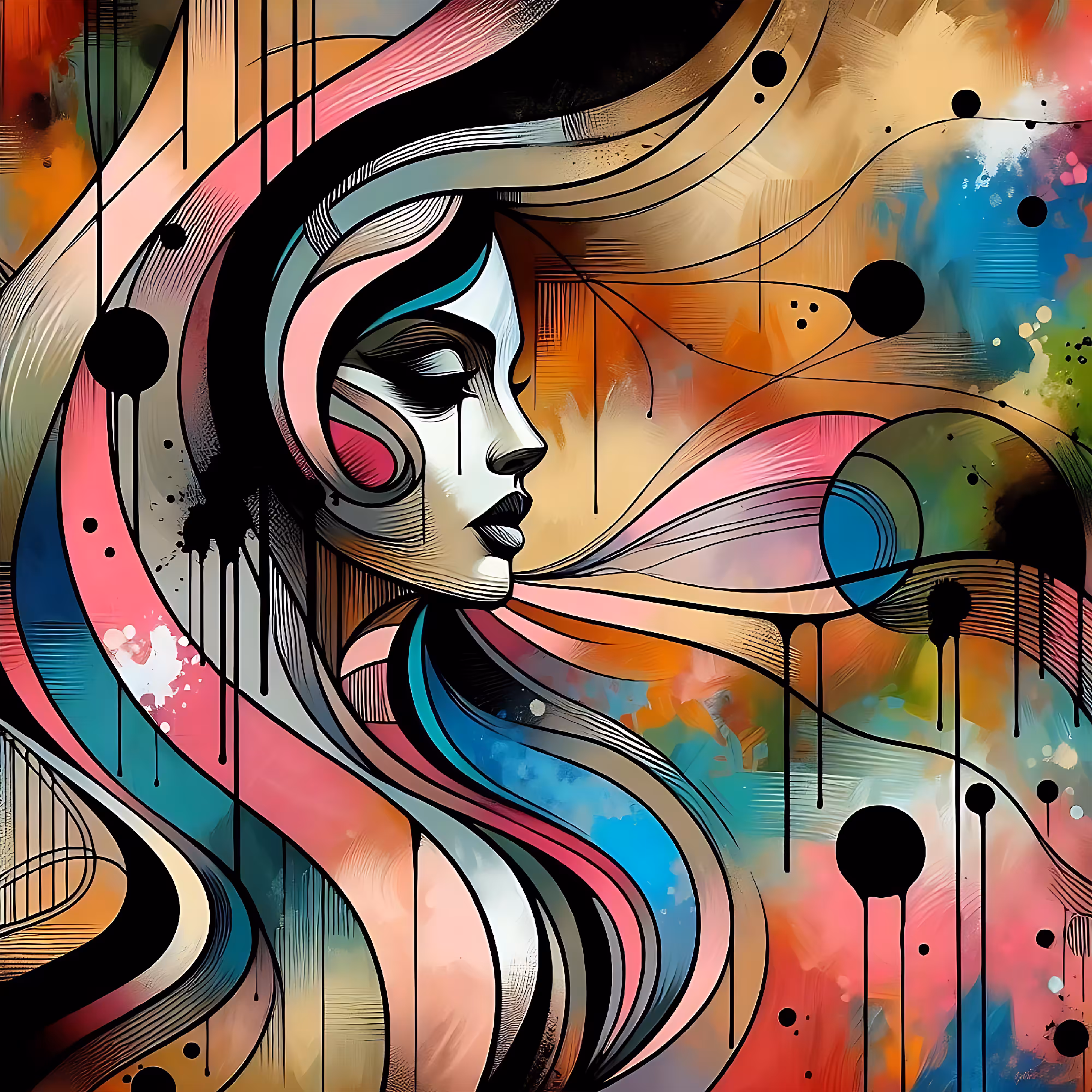 Vibrant Flux #1