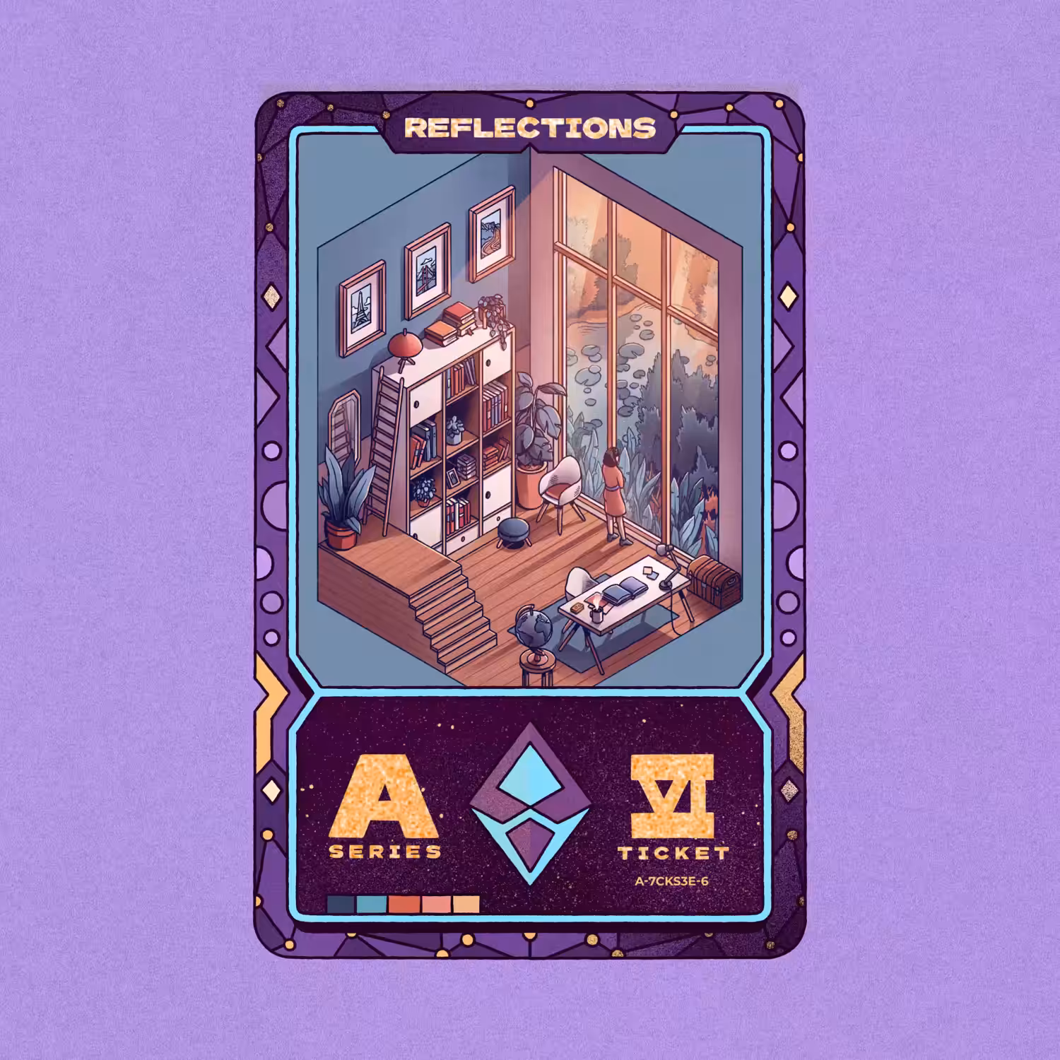 REFLECTIONS CARD A-VI