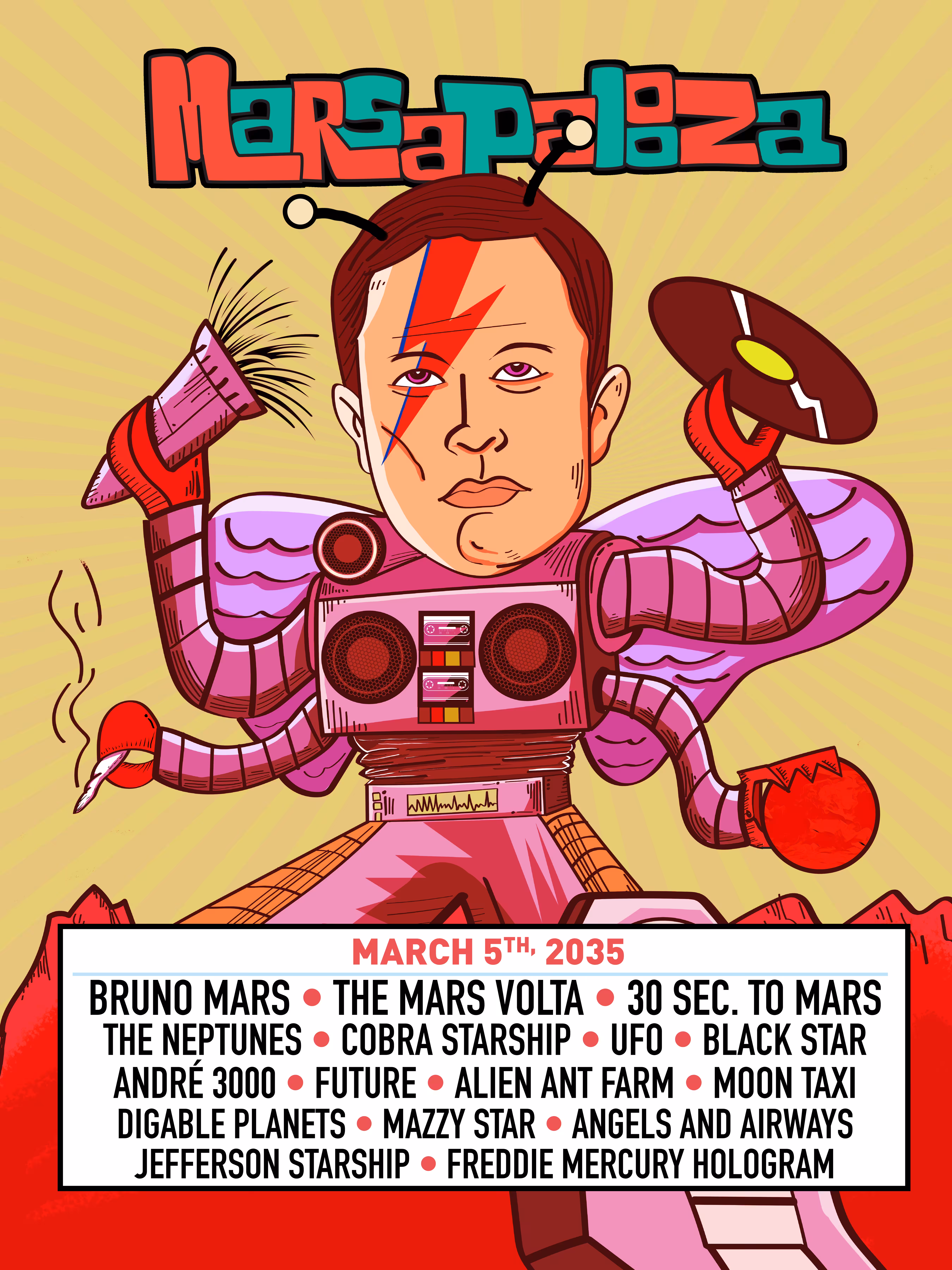 MARSAPALOOZA 2035 FESTIVAL POSTER (V3)