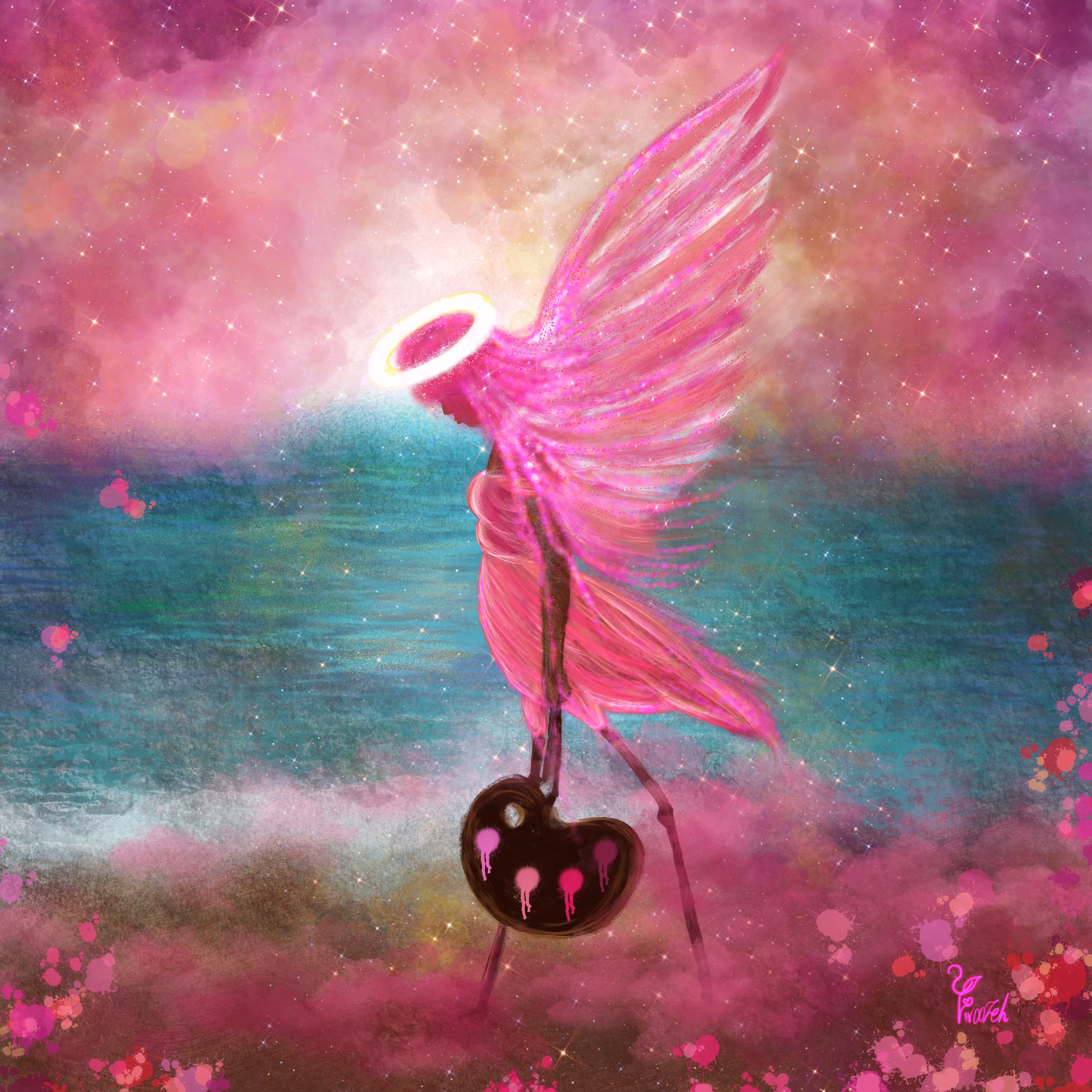 Pink wings  #5
