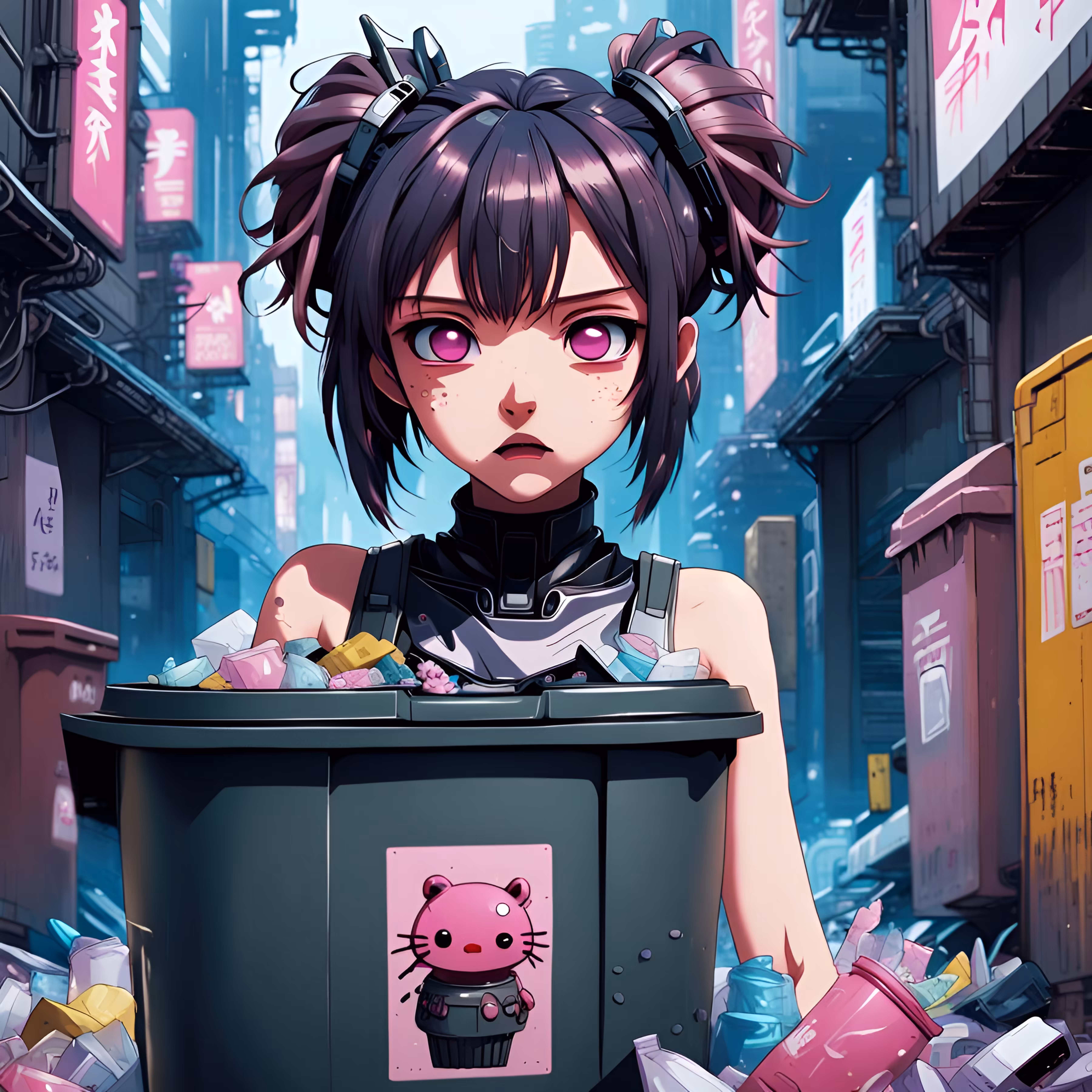 Cyber Trash Kawaii