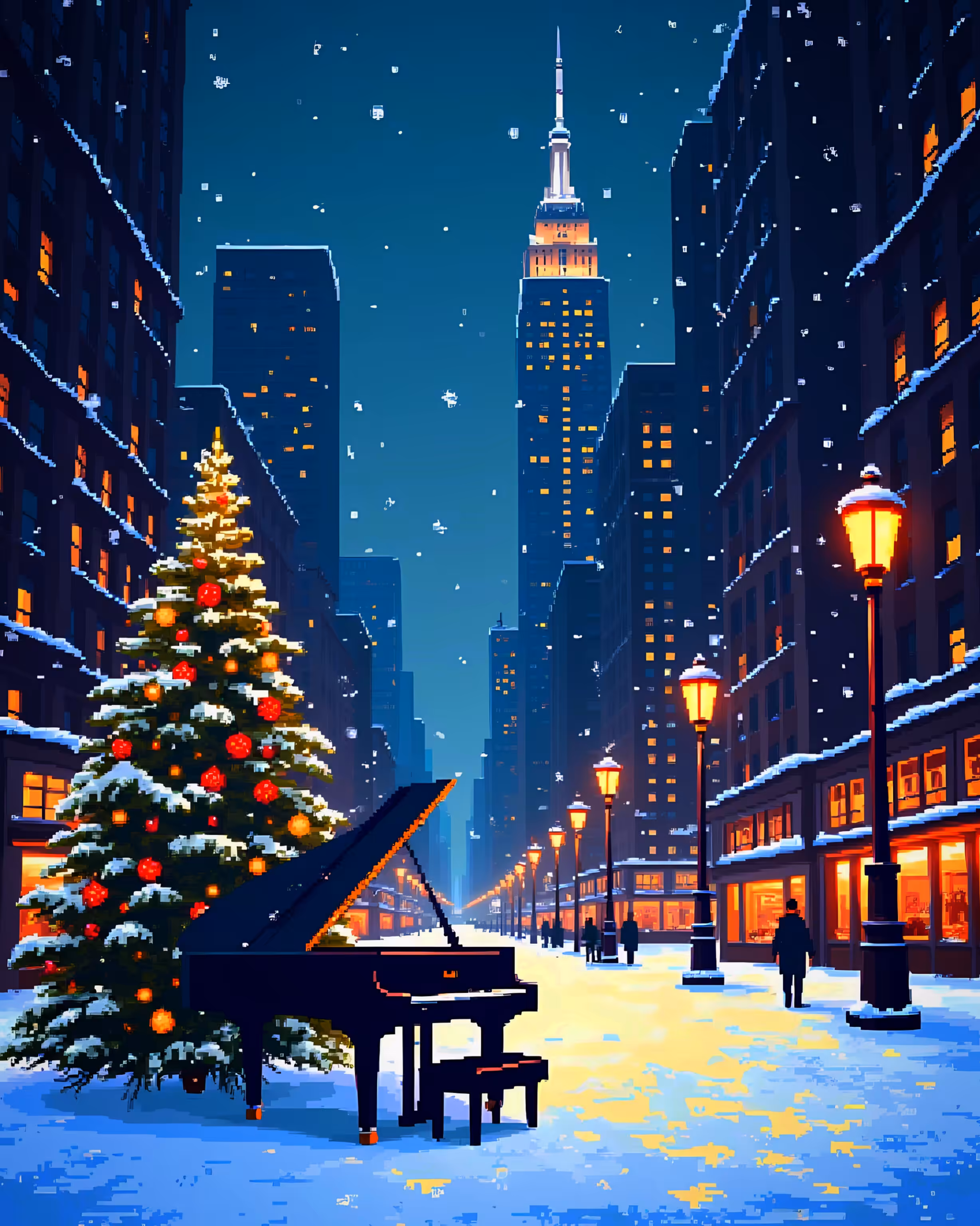 Xmas & Snowy Night 1